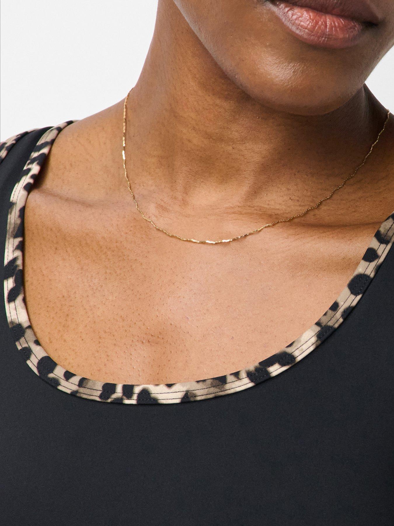 Image 5 of 5 of Sweaty Betty Womens Training Power Contrast Binding Tank Top - Black