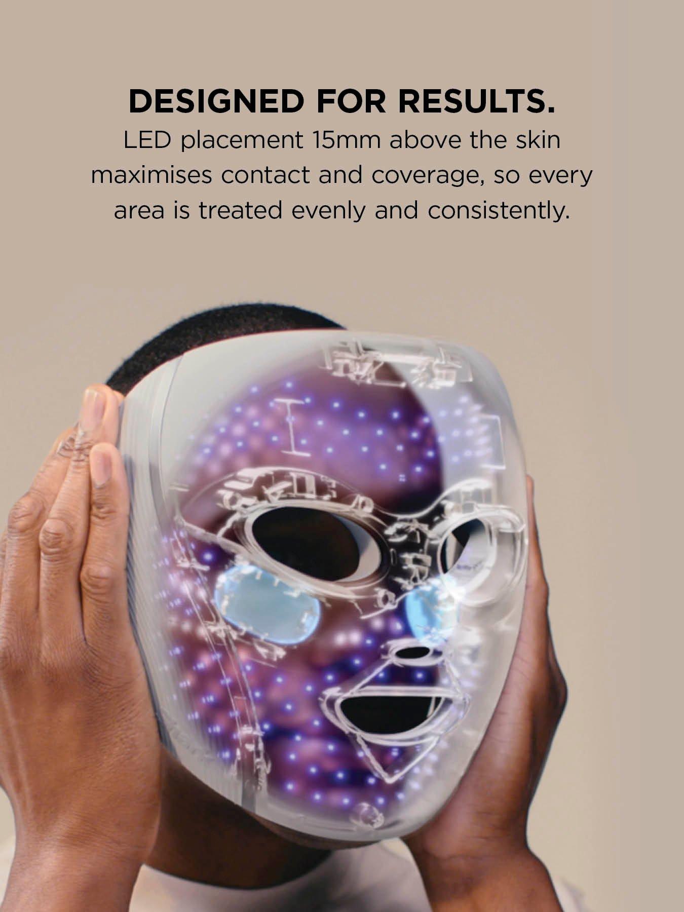 Image 4 of 5 of Shark CryoGlow LED Mask Pink and Caudalie Vinoperfect Jumbo Serum Duo (Worth &pound;386)