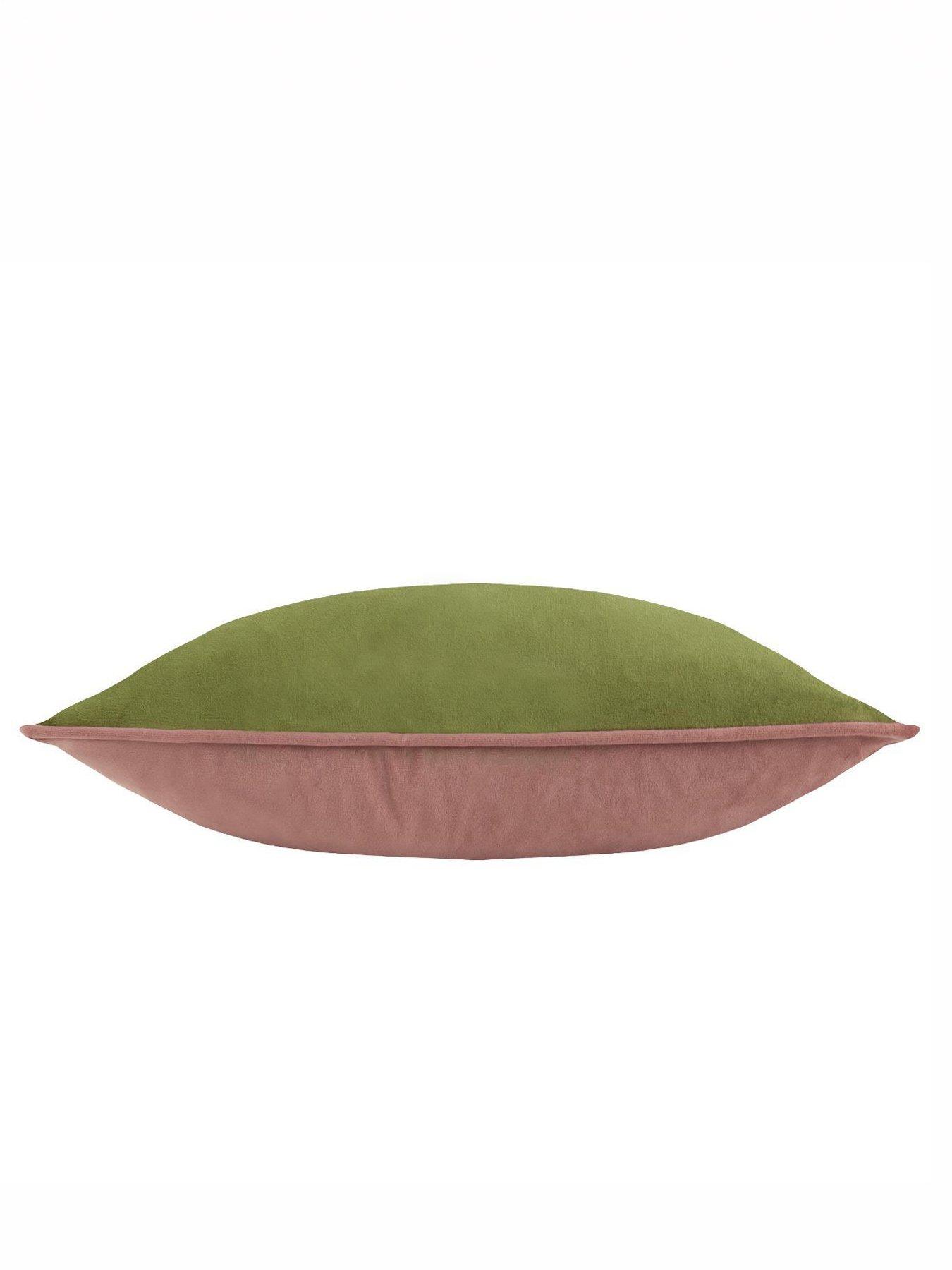 Image 4 of 5 of Paoletti Moonlit Flight 45x45 Polyester Cushion Olive