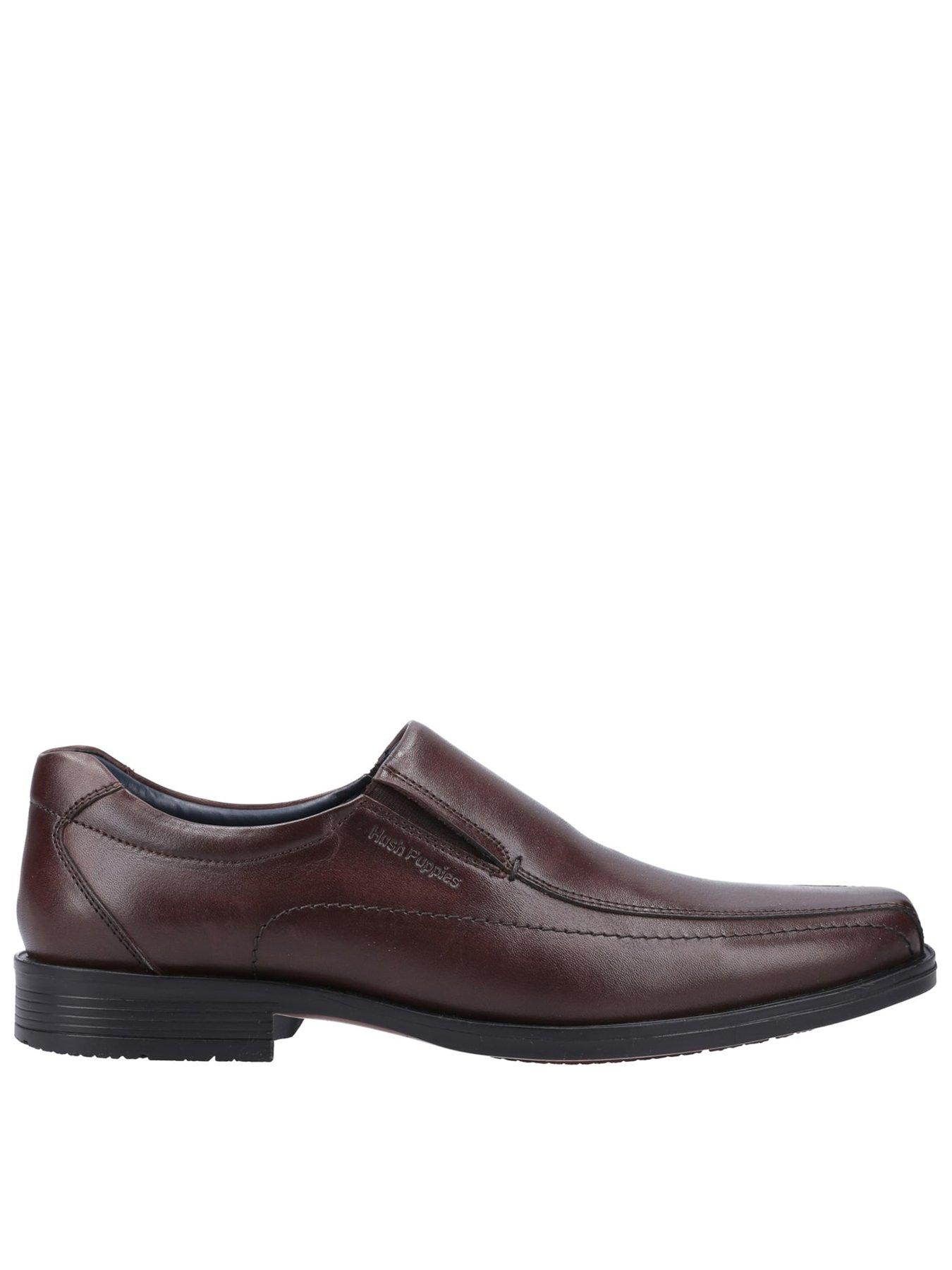 Hush Puppies Men's Brown 'Brody' Formal Slip On Shoes In | : Size 8 - Image 8