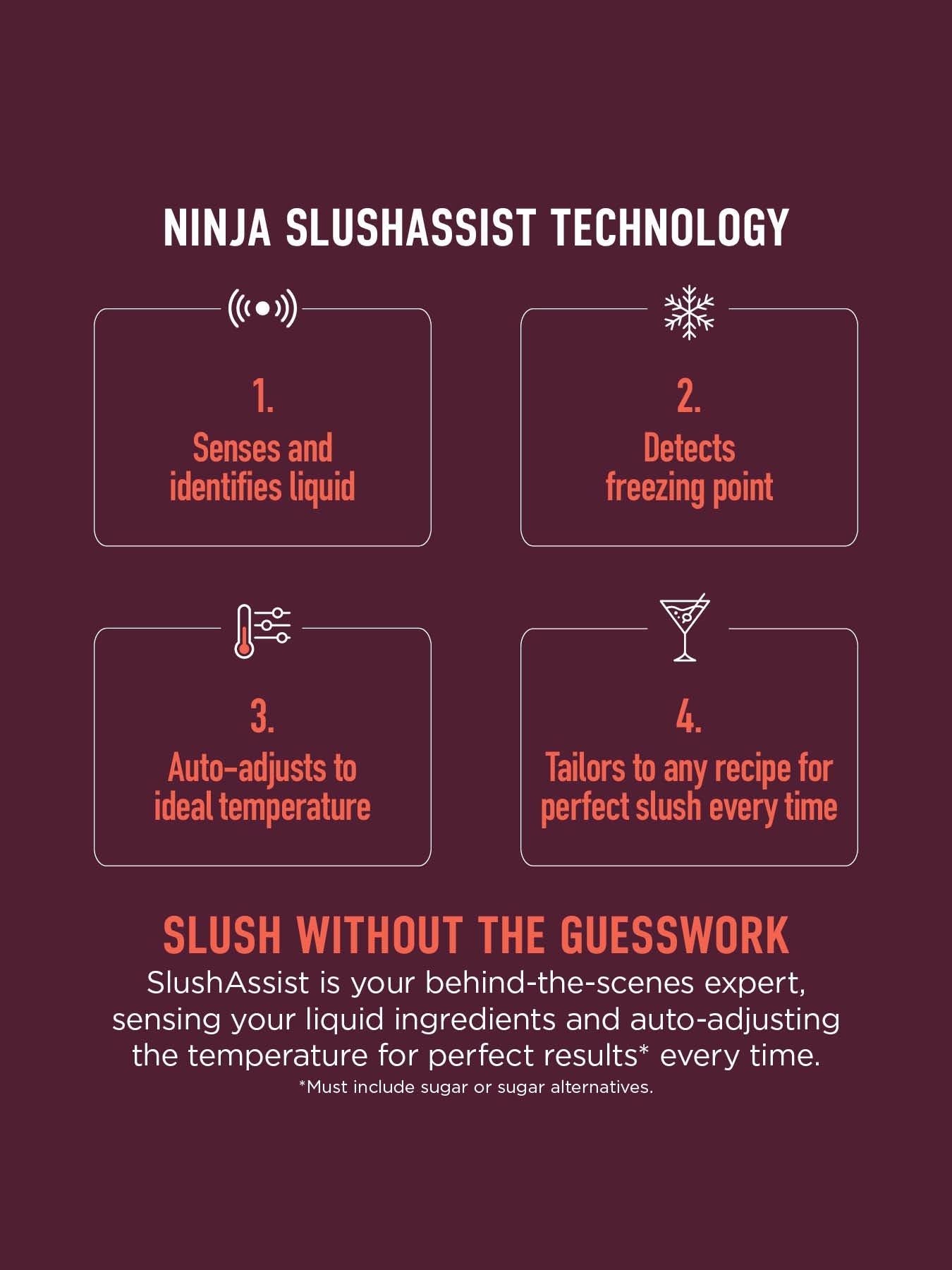 Image 4 of 8 of NINJA SLUSHi Frozen Drink Maker with SlushAssist Technology &ndash; Mocha FS351UKBR