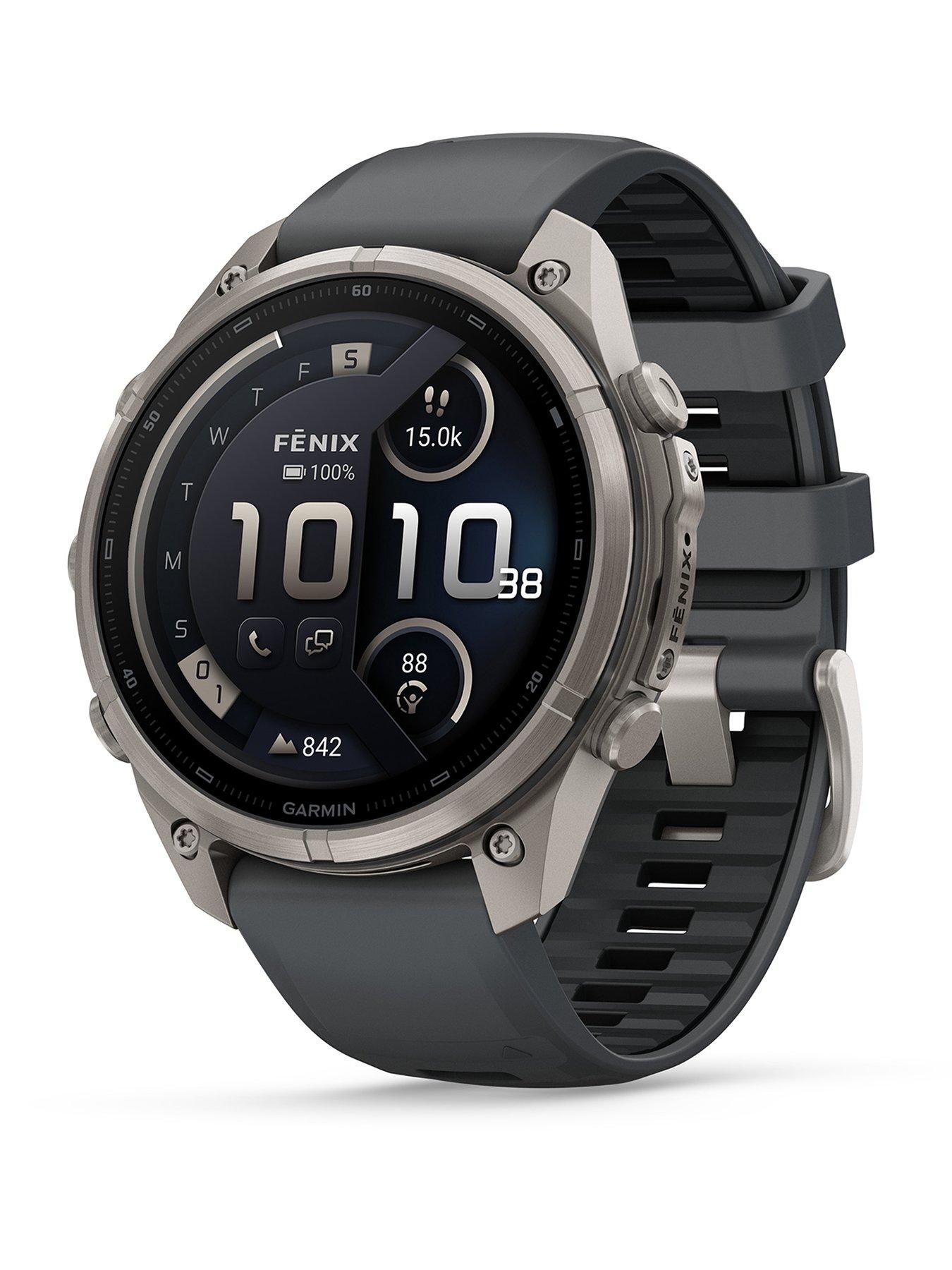Image 1 of 5 of Garmin Fenix 9 Pro, 47mm Premium LTE GPS multisport smartwatch, Graphite