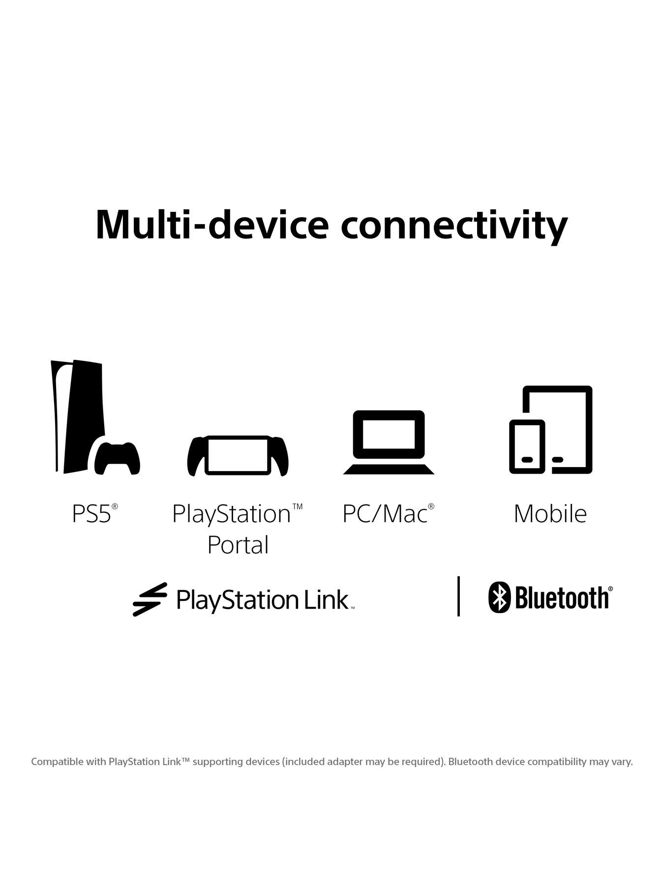 Image 5 of 8 of Playstation PULSE Elevate&trade; wireless speakers - Midnight Black