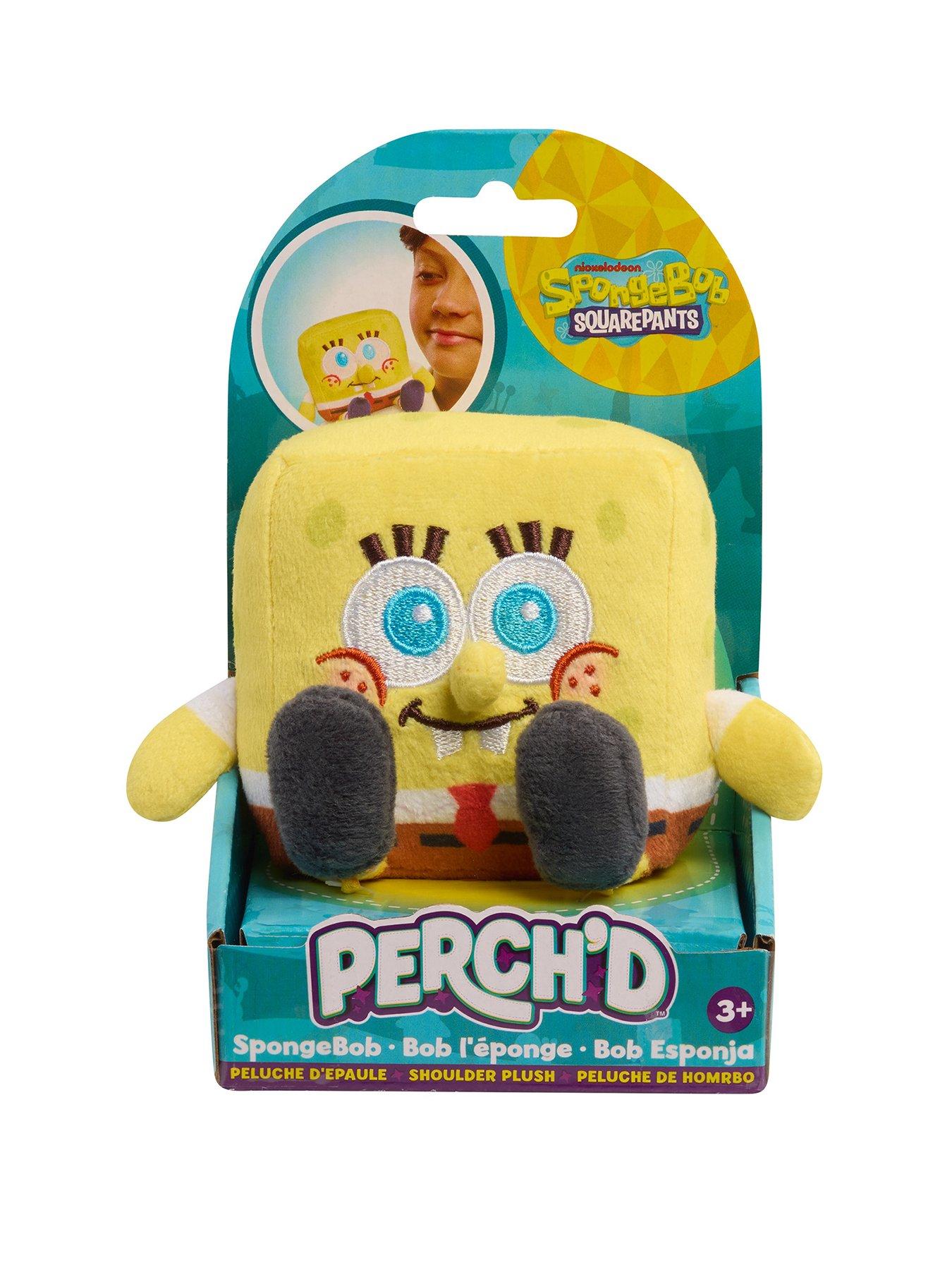 Image 1 of 7 of Spongebob Squarepants SpongeBob Perch'd Shoulder Plush Asst
