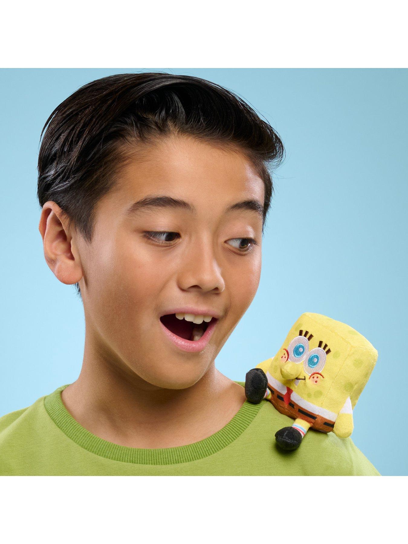 Image 6 of 7 of Spongebob Squarepants SpongeBob Perch'd Shoulder Plush Asst