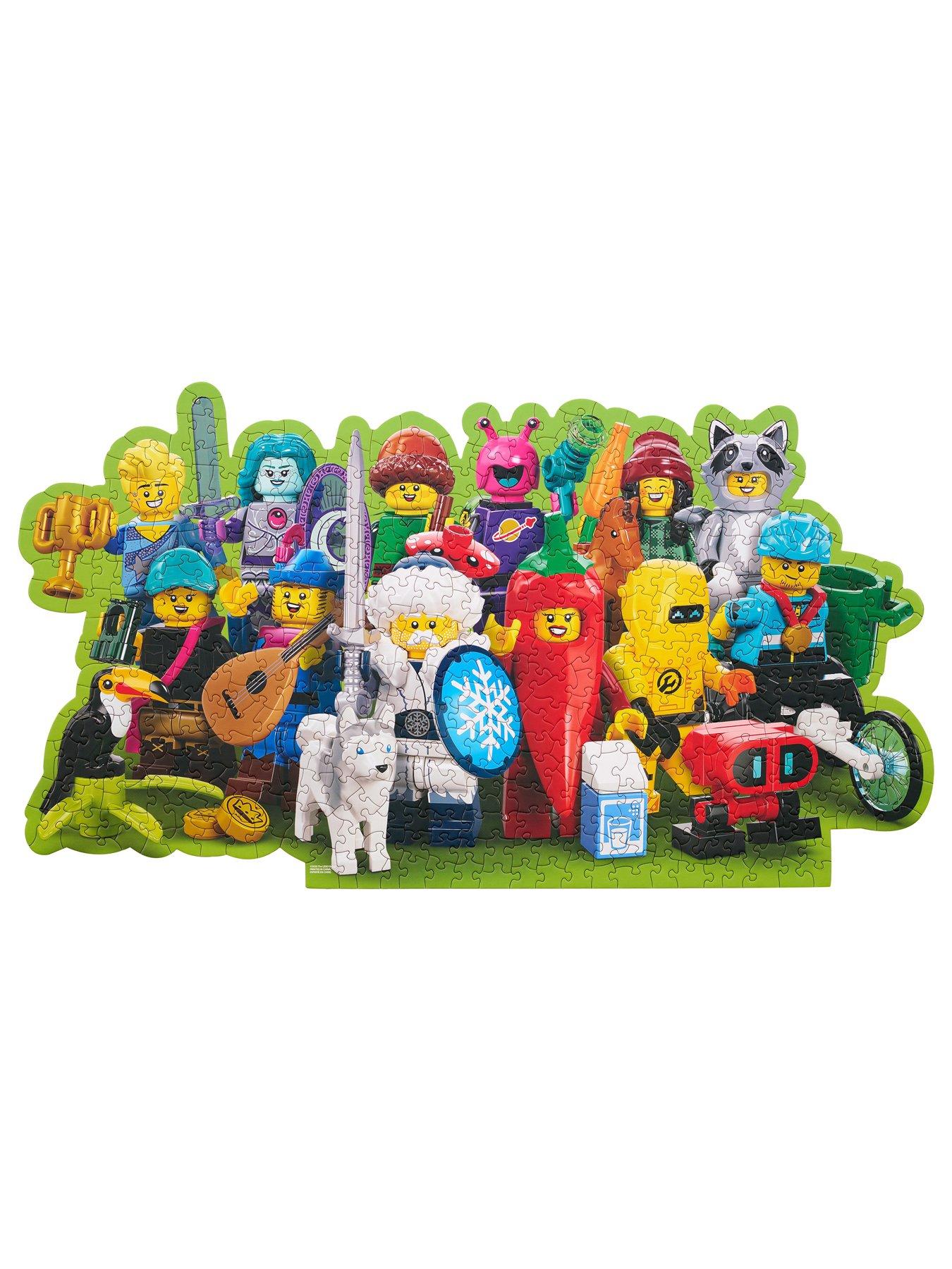 Image 5 of 7 of LEGO Minifigures Collage Puzzle Asst (500 Pcs)