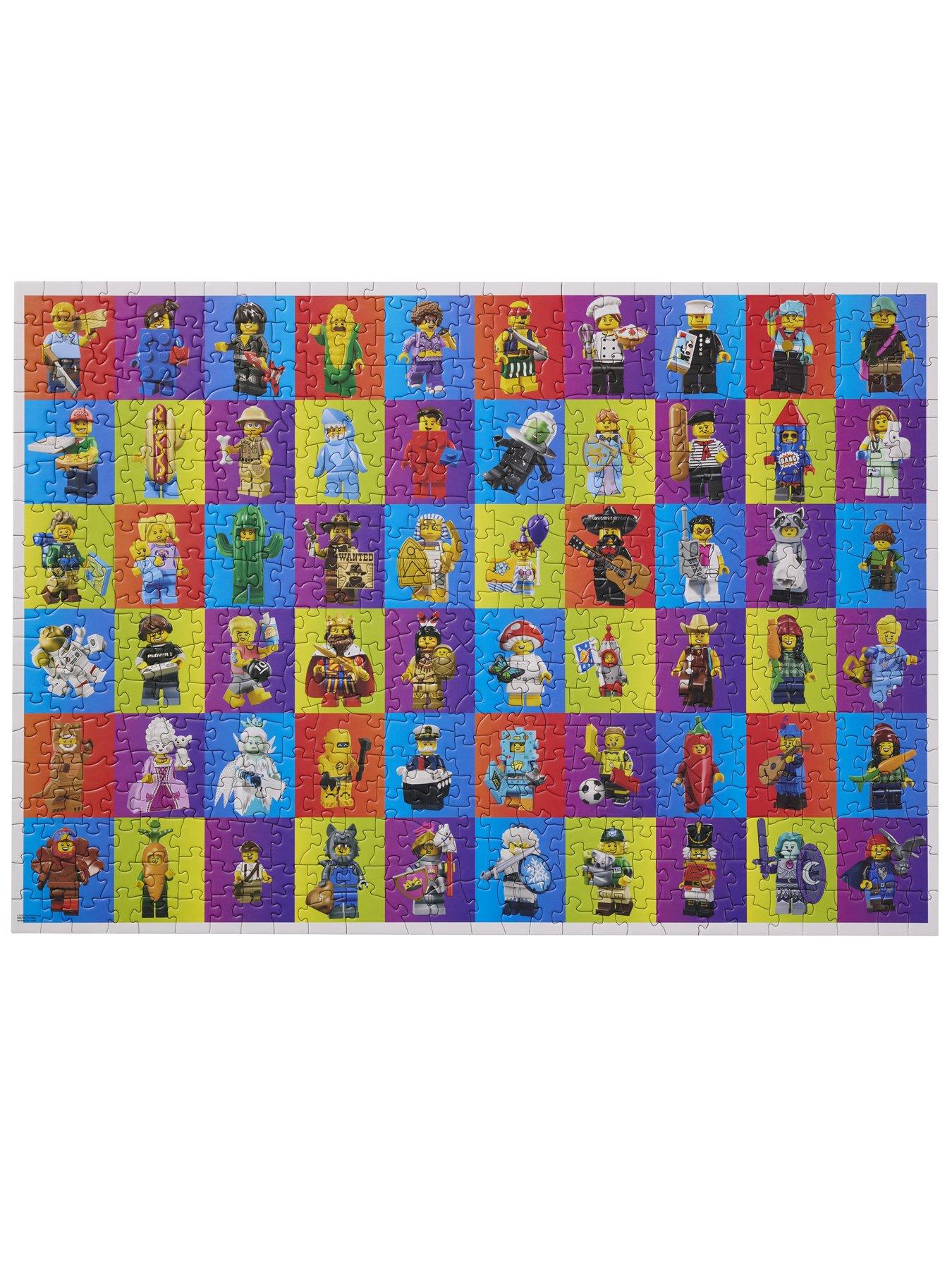 Image 7 of 7 of LEGO Minifigures Collage Puzzle Asst (500 Pcs)