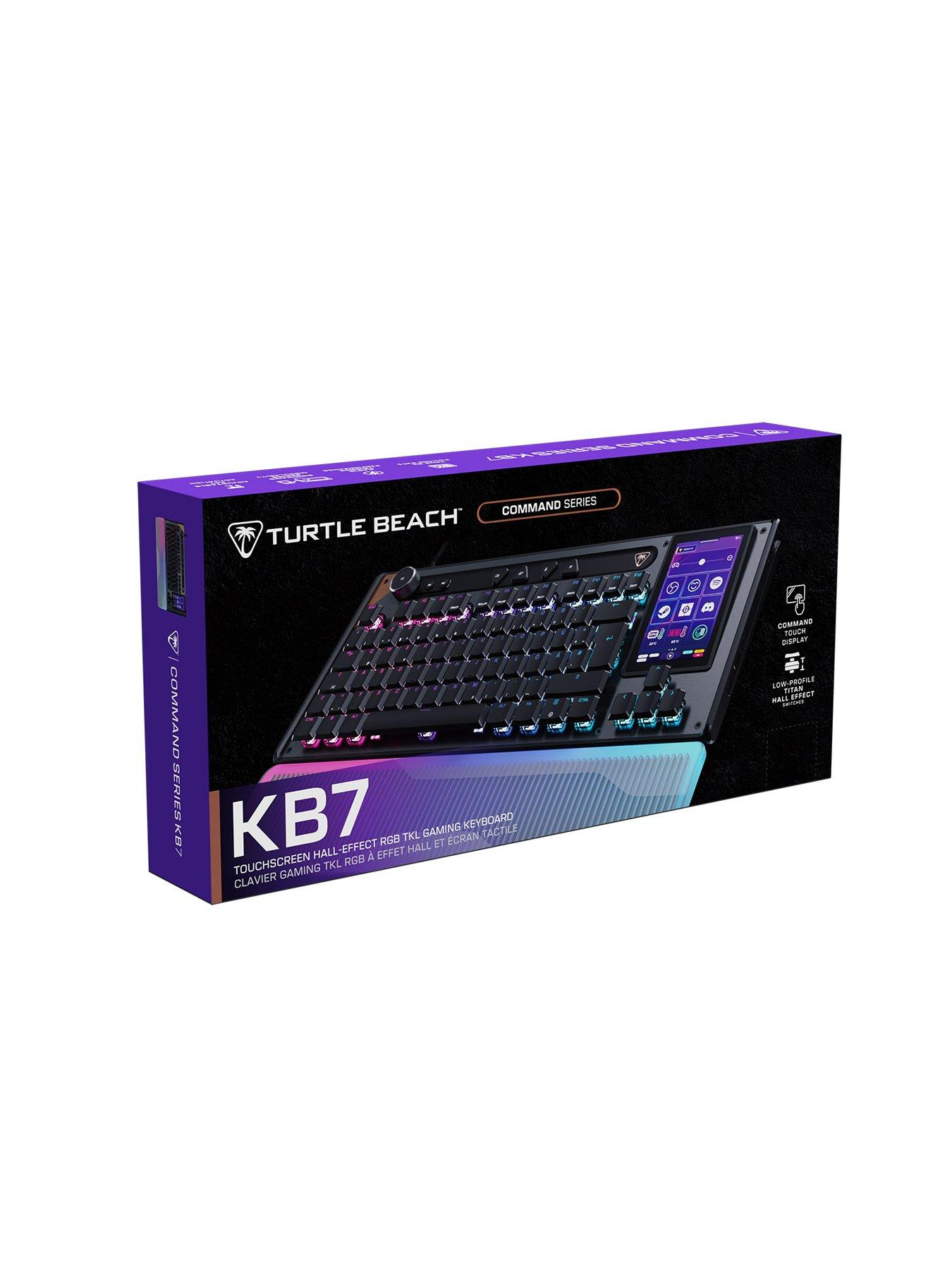 Image 2 of 7 of Turtle Beach Command Series KB7 UK Black