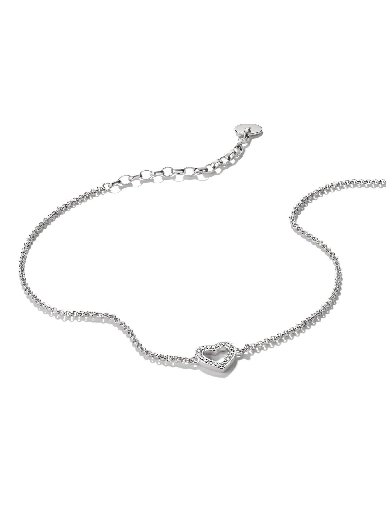 Image 2 of 3 of Thomas Sabo Heart Anklet