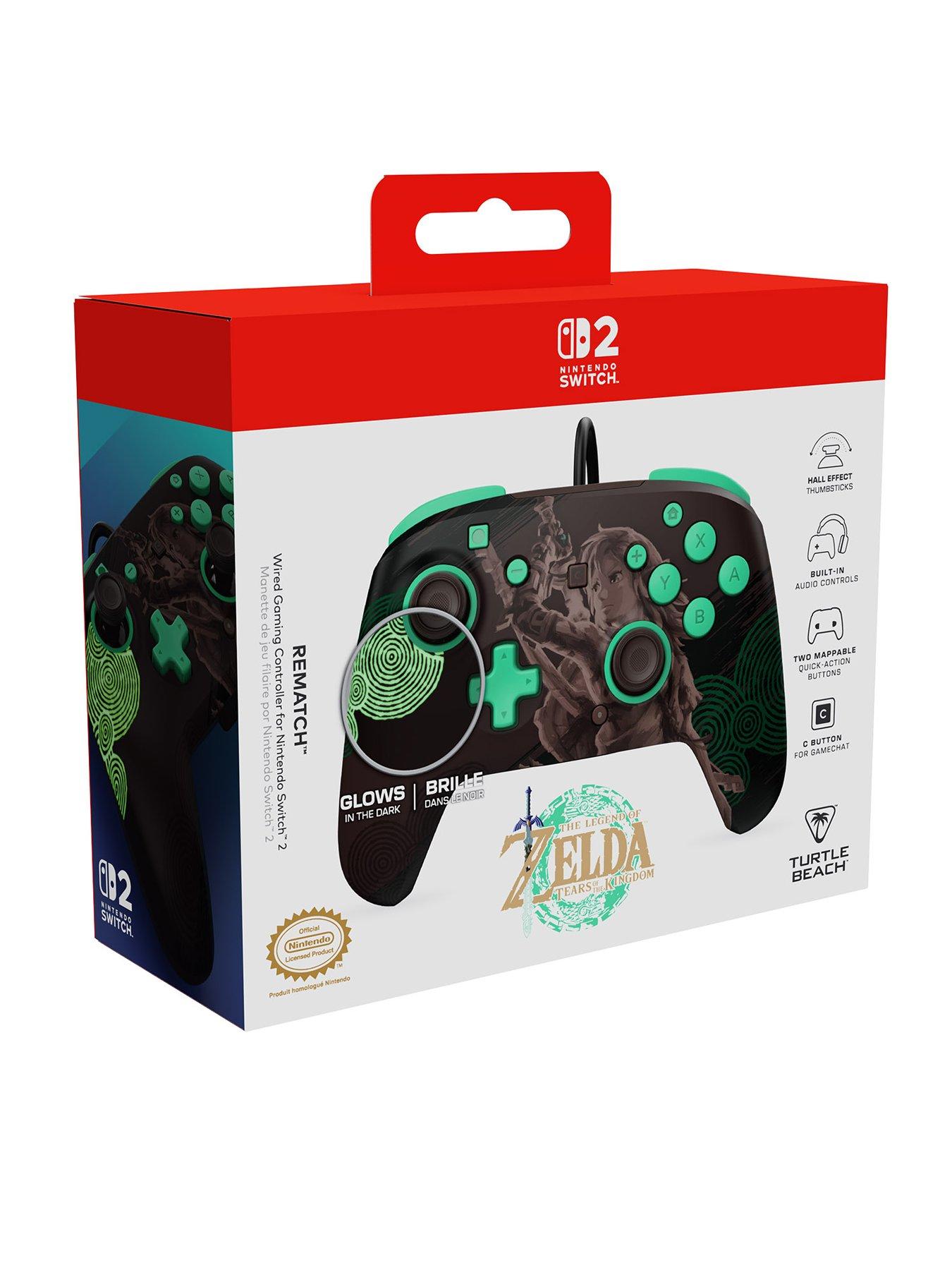Image 2 of 7 of Turtle Beach Rematch Wired NS2 The Legend of Zelda