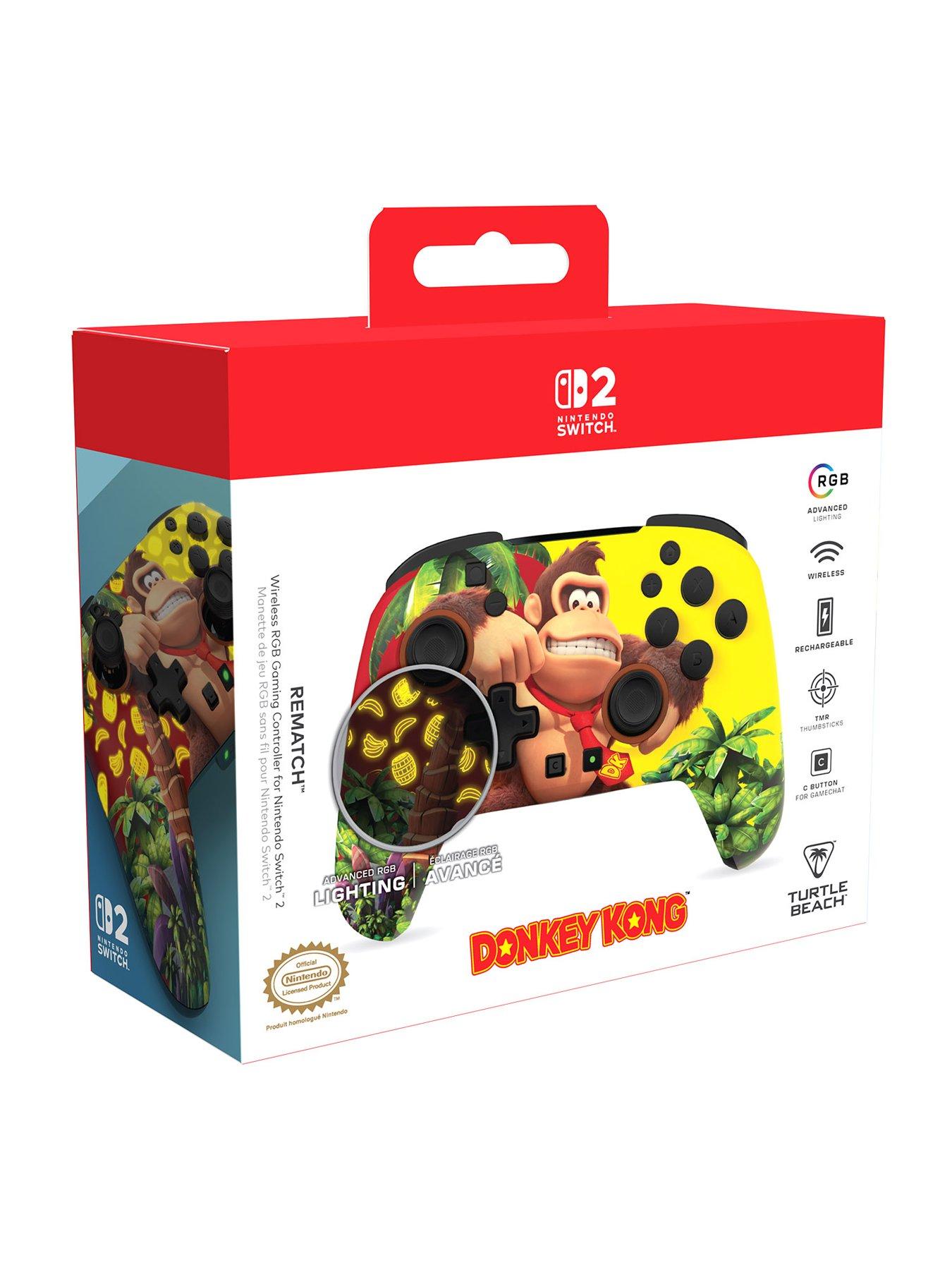 Image 2 of 7 of Turtle Beach Rematch Wireless NS2 Donkey Kong Jungle