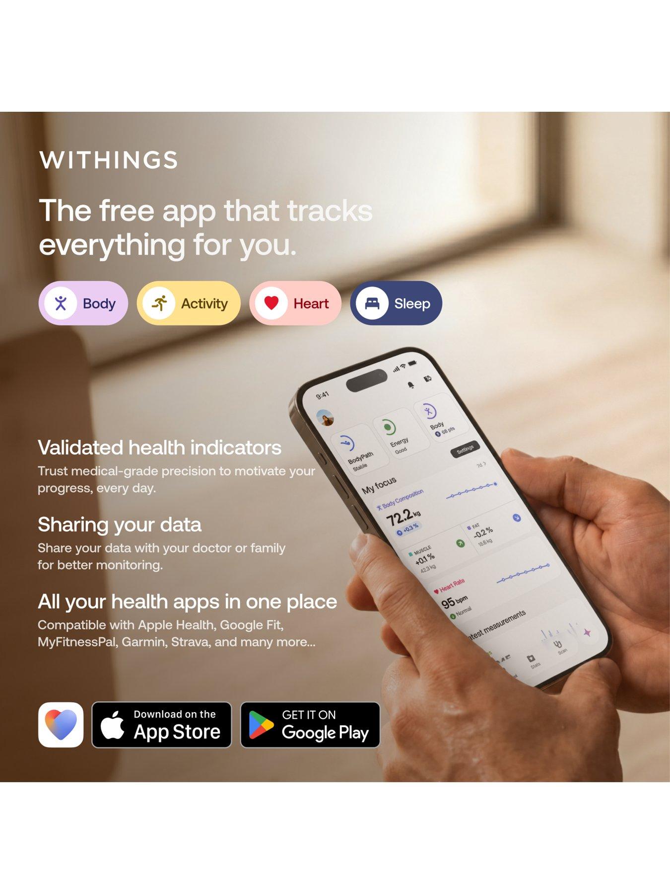 Image 7 of 7 of Withings BodyFit - Black