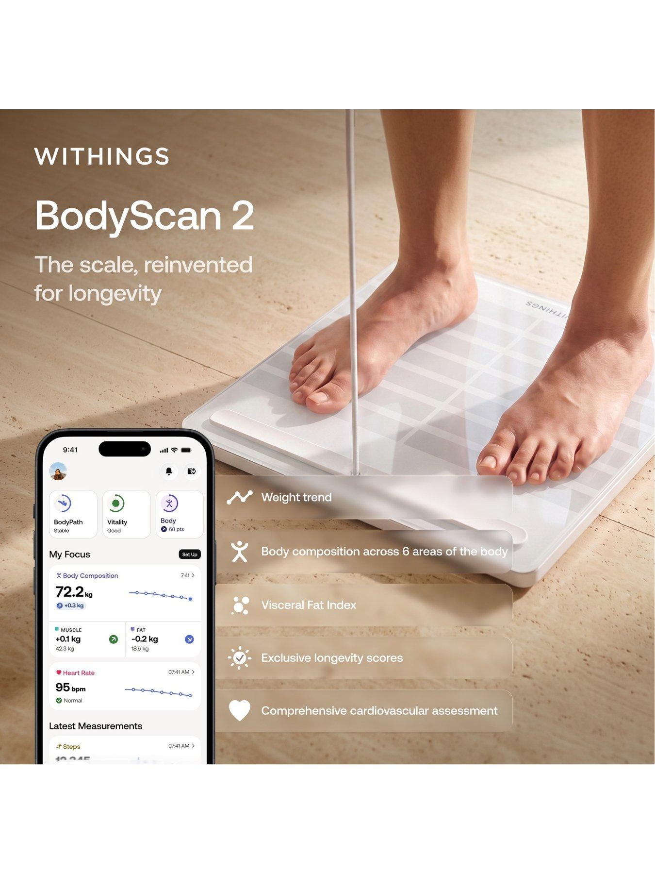 Image 2 of 7 of Withings Withings BodyScan 2 - White