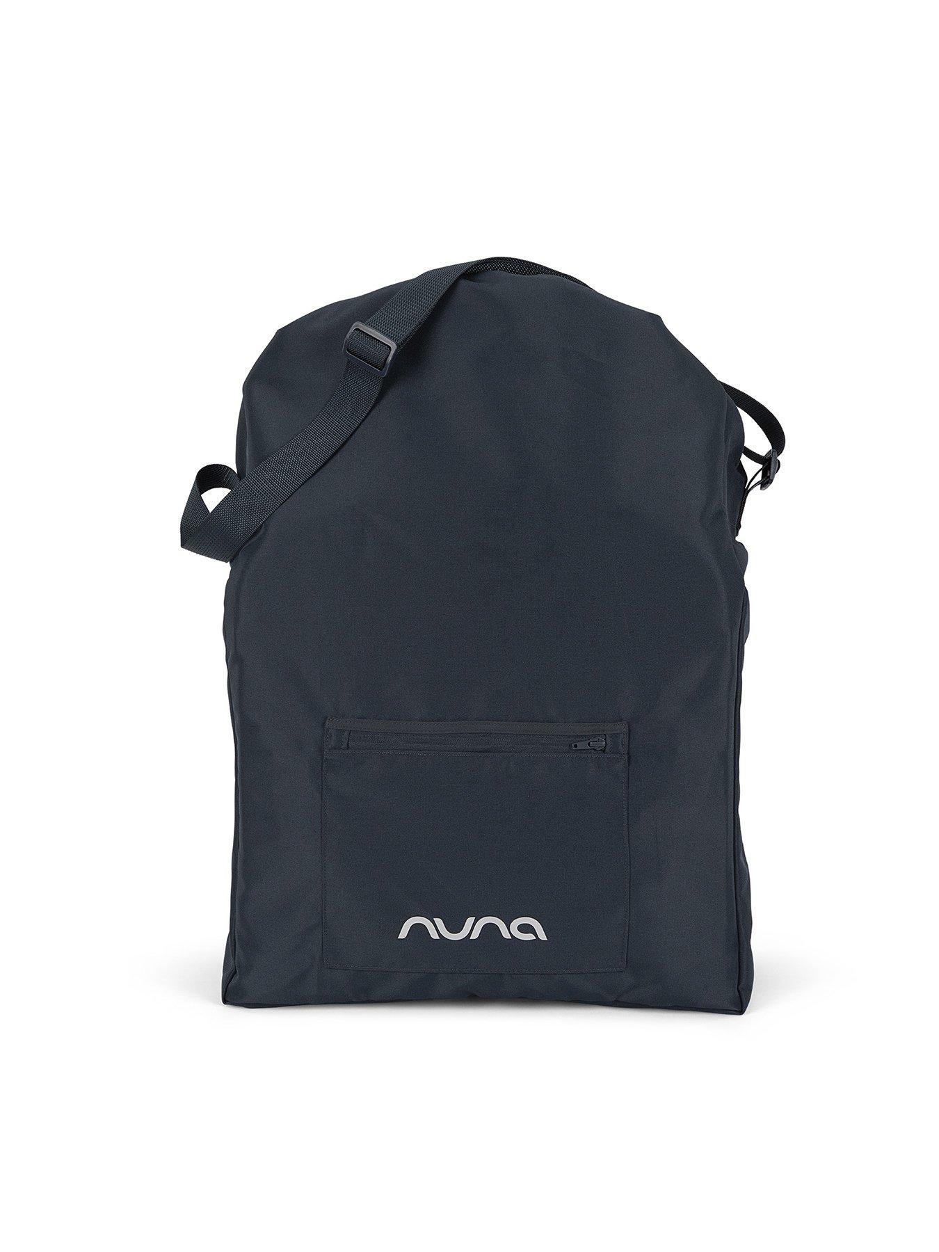 Image 6 of 7 of Nuna VIAA cabn Compact Travel Stroller - Caviar