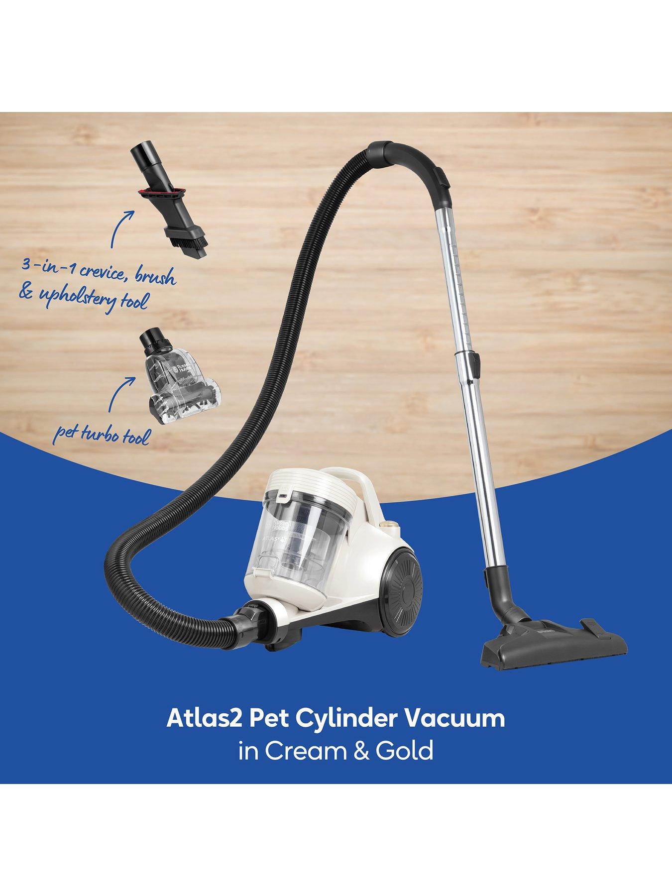 Image 3 of 8 of Russell Hobbs RHCV3602CG Atlas2 Pet Cylinder Vacuum in Cream & Gold
