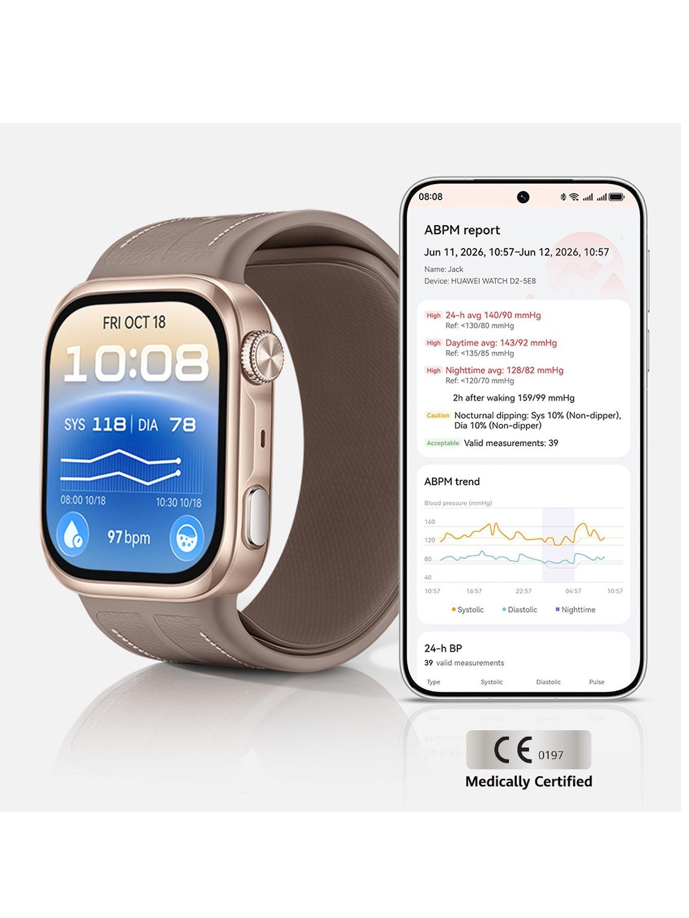 Huawei Watch D3 Blood Pressure Monitoring Smartwatch