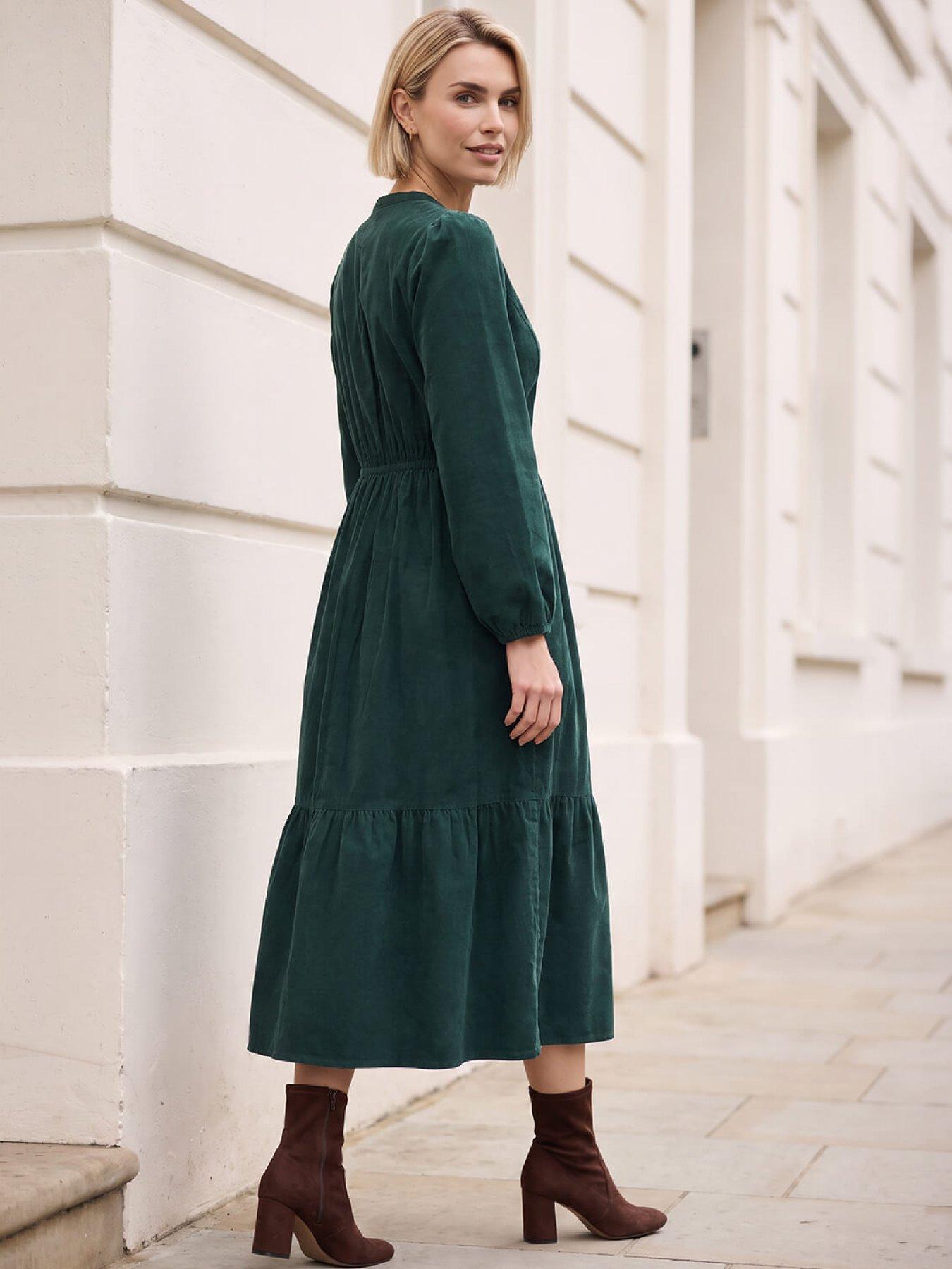 Image 3 of 4 of Roman Ric Rac Cord Dress