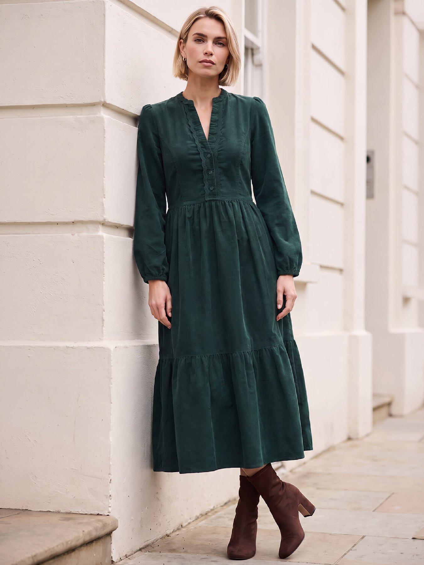 Image 4 of 4 of Roman Ric Rac Cord Dress