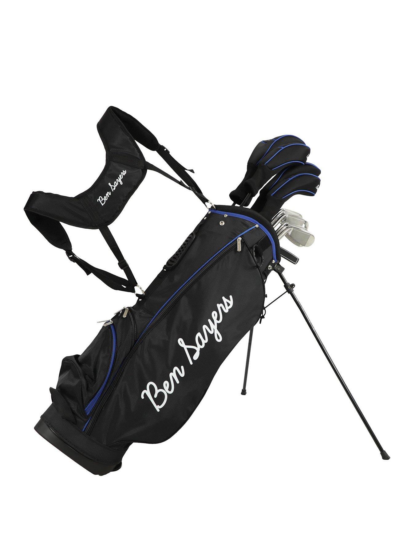 Image 1 of 7 of Ben Sayers M8 Package Set - Golf Stand Bag - Black/Blue - Right Hand