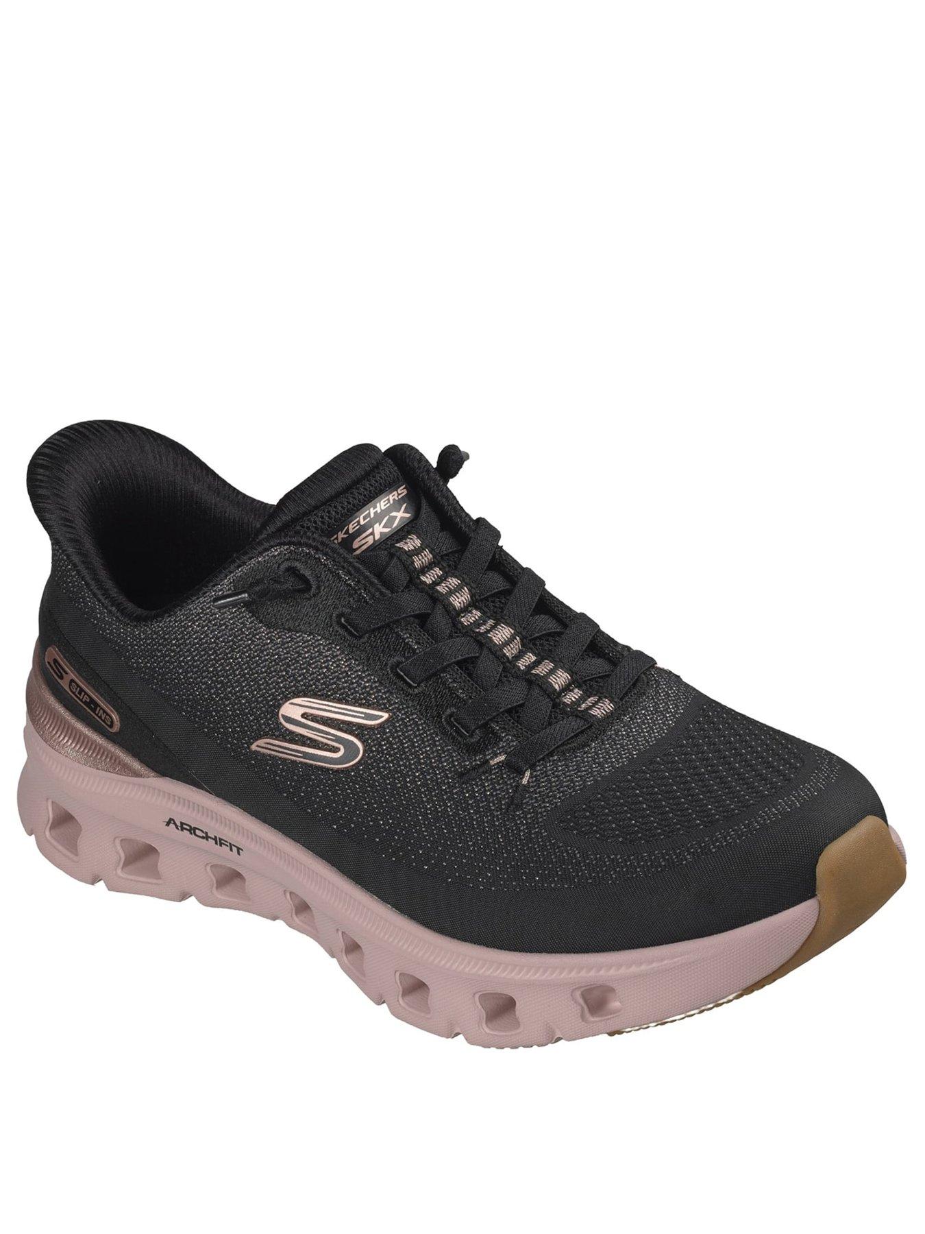 Image 2 of 5 of Skechers Womens Arch Fit Arch Support Slip-Ins Trainers - Black
