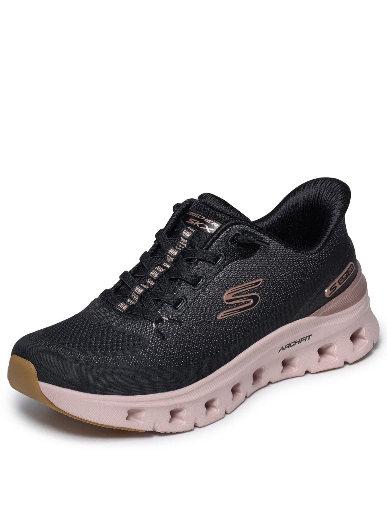 Image 3 of 5 of Skechers Womens Arch Fit Arch Support Slip-Ins Trainers - Black