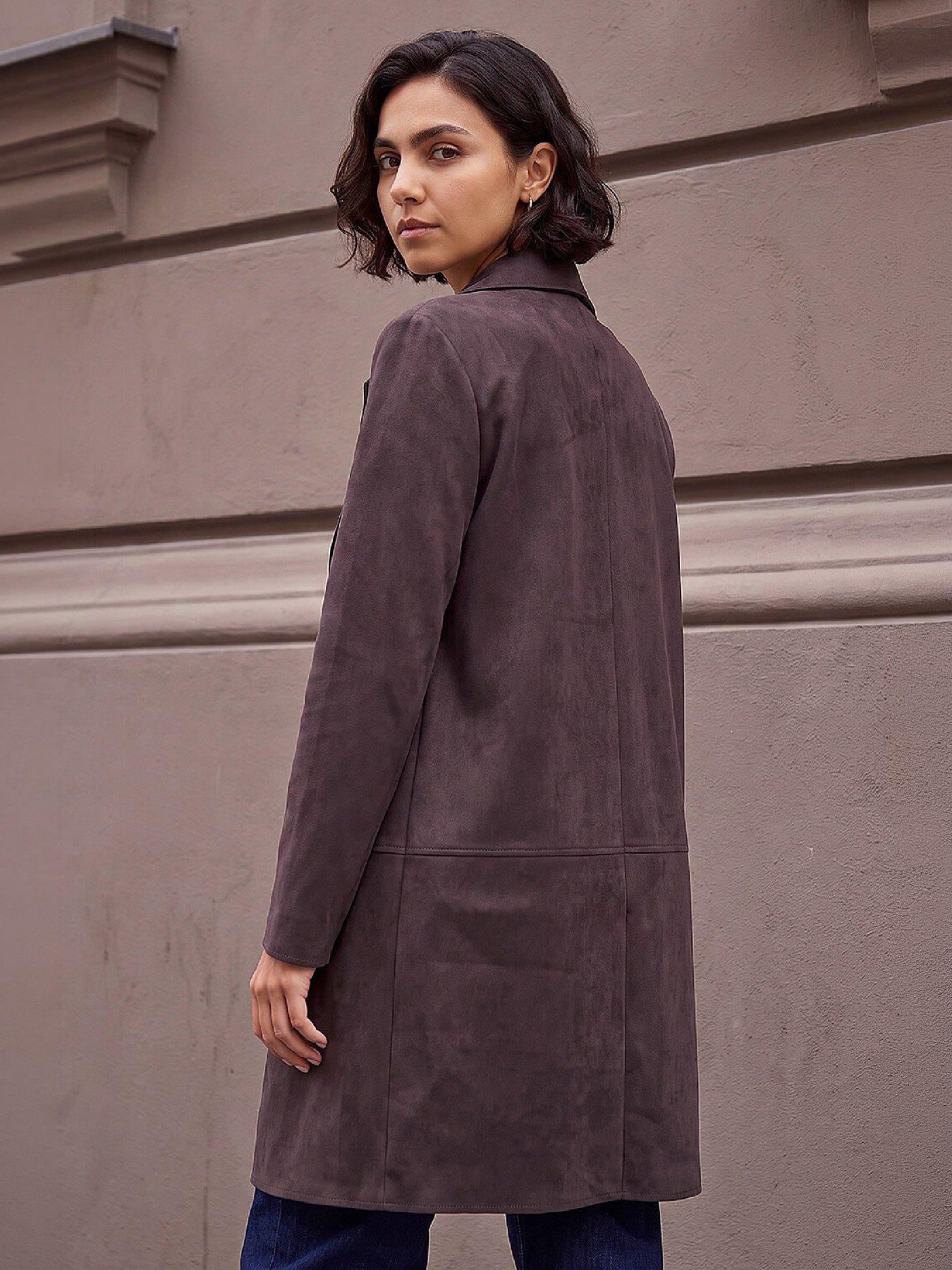 Image 3 of 4 of Roman Suedette Faux Jacket