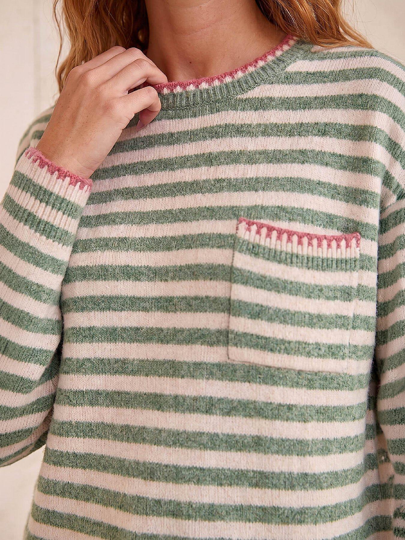 Image 2 of 4 of Roman Stripe Knit Jumper