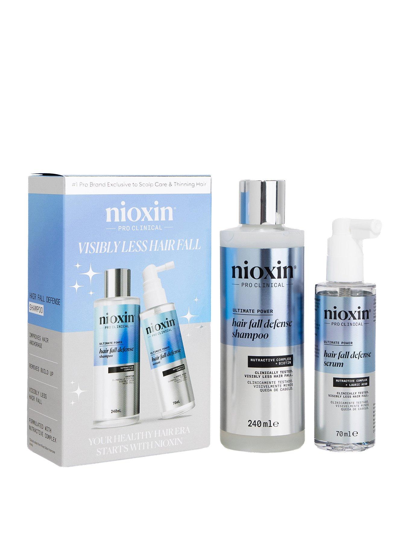 Image 1 of 6 of Nioxin Pro Clinical Hair Fall Defense Duo Set