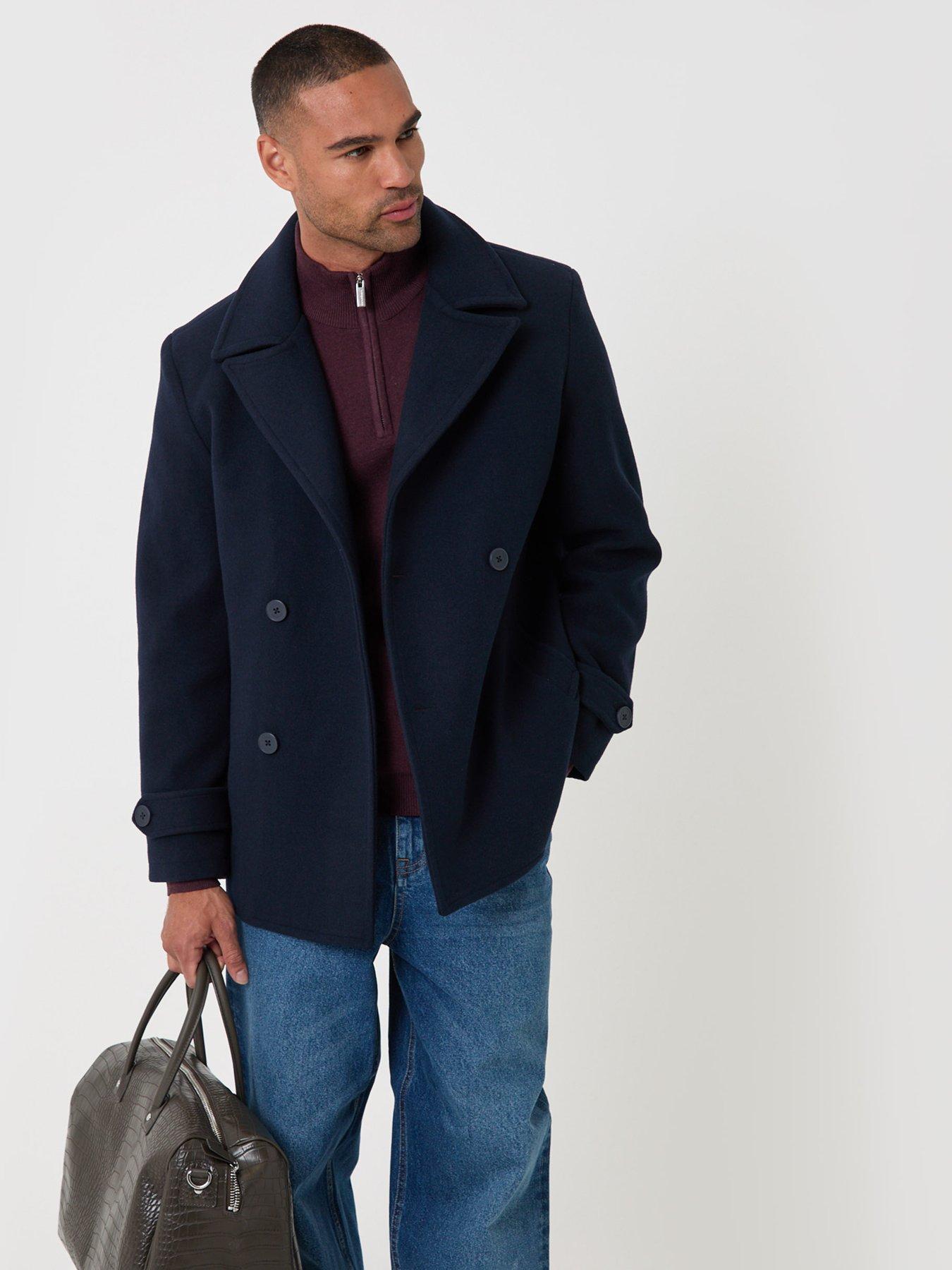 Image 1 of 5 of Threadbare Mens Jacket Riga - Navy
