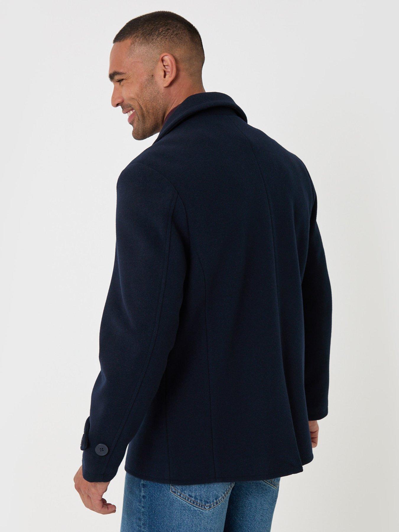 Image 2 of 5 of Threadbare Mens Jacket Riga - Navy