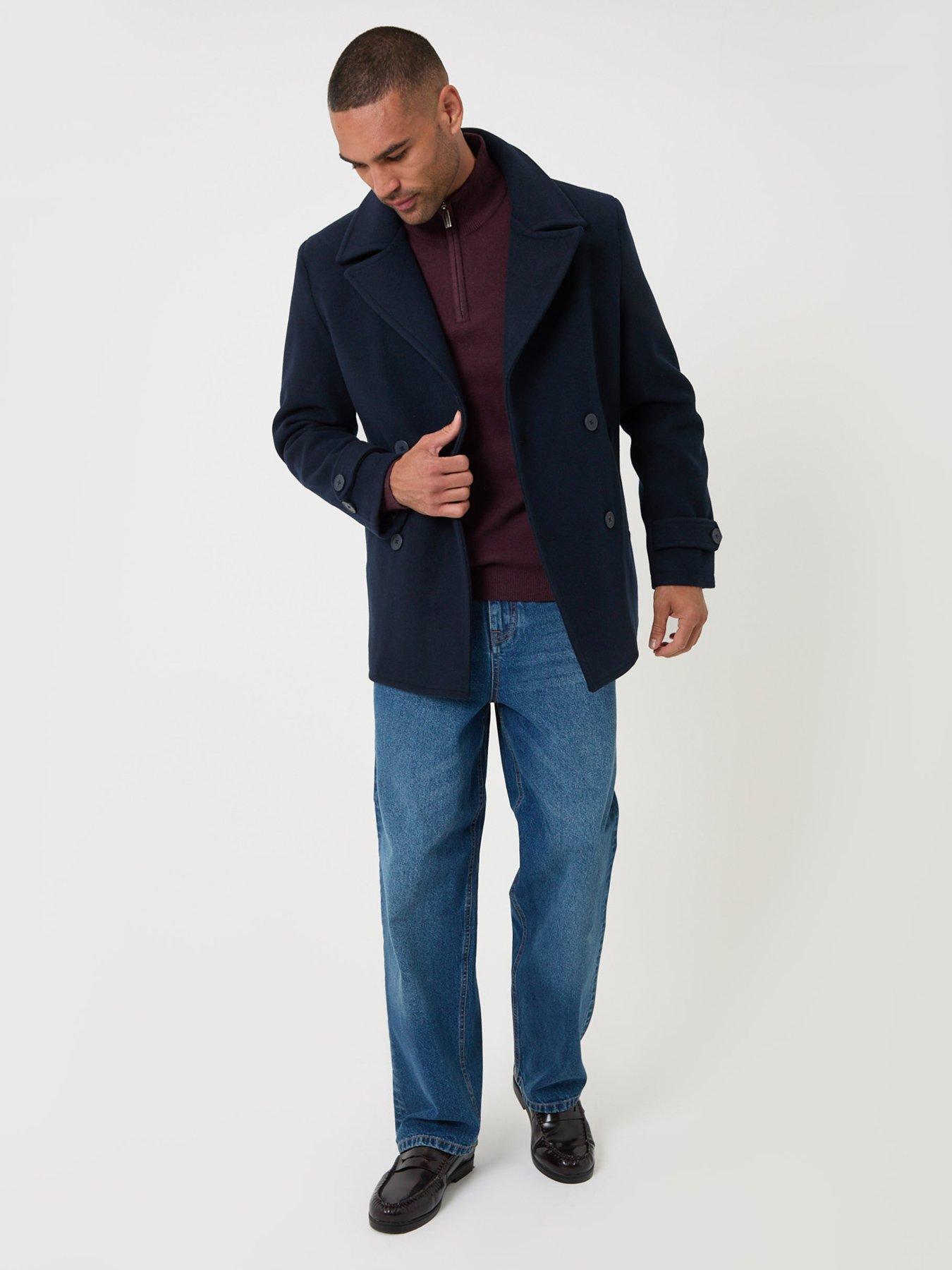 Image 3 of 5 of Threadbare Mens Jacket Riga - Navy