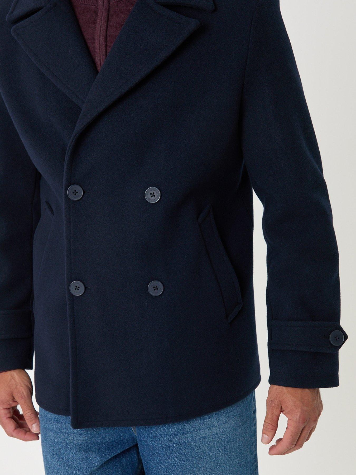Image 4 of 5 of Threadbare Mens Jacket Riga - Navy