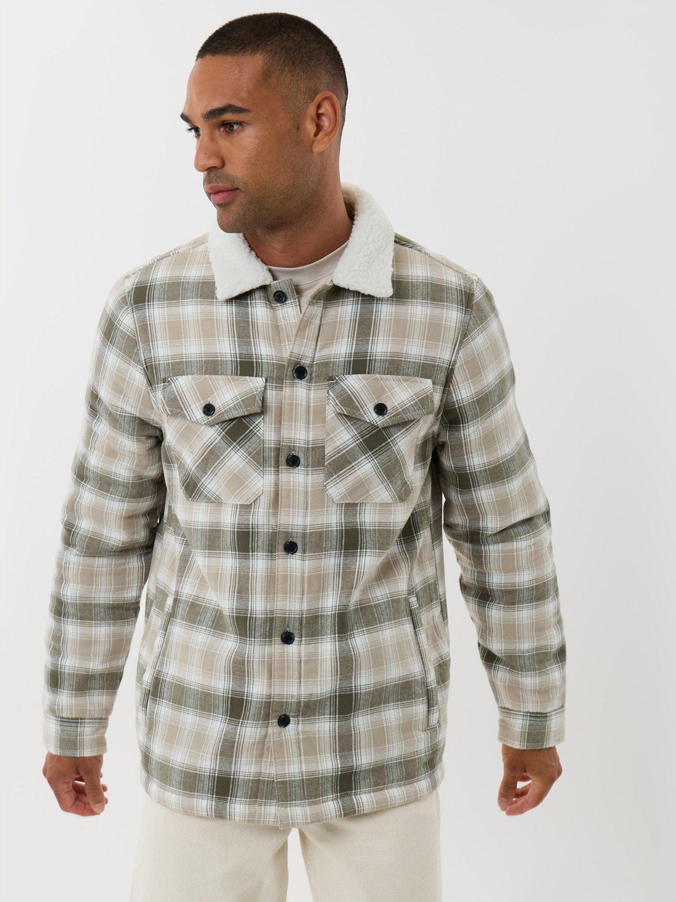Image 5 of 5 of Threadbare Mens Strasbourg Shacket - Green