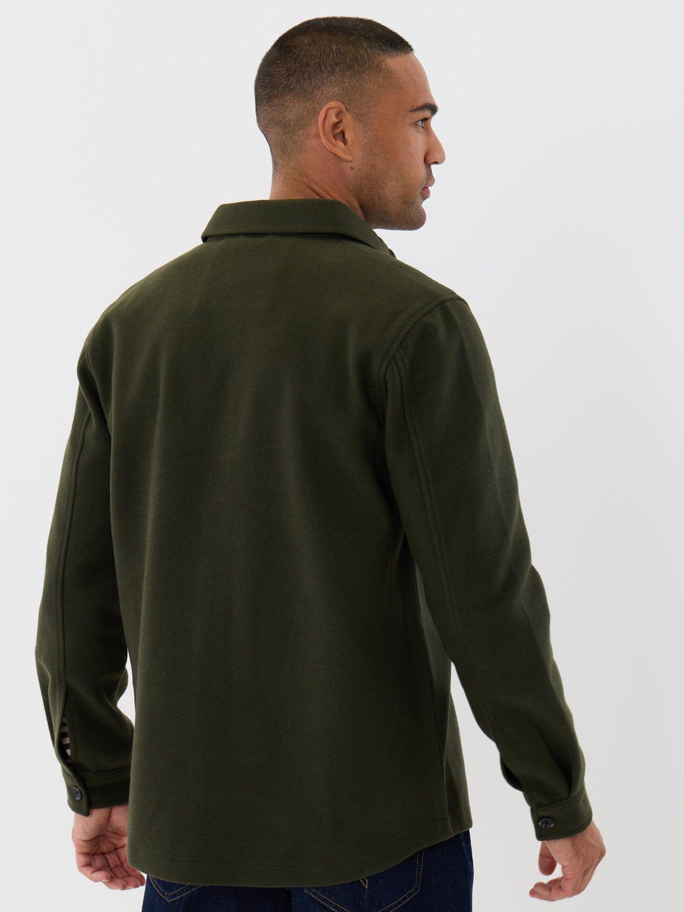 Image 2 of 5 of Threadbare Mens Shacket L/Slv Ranch - Forest