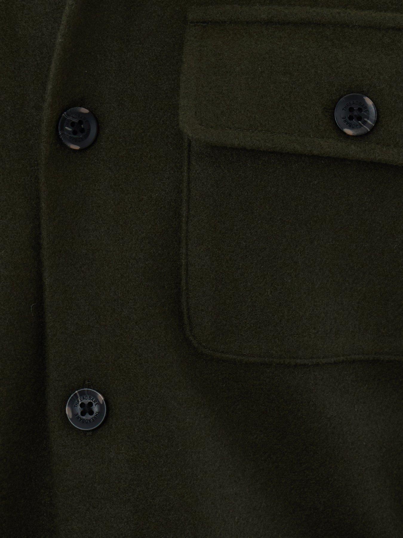 Image 5 of 5 of Threadbare Mens Shacket L/Slv Ranch - Forest