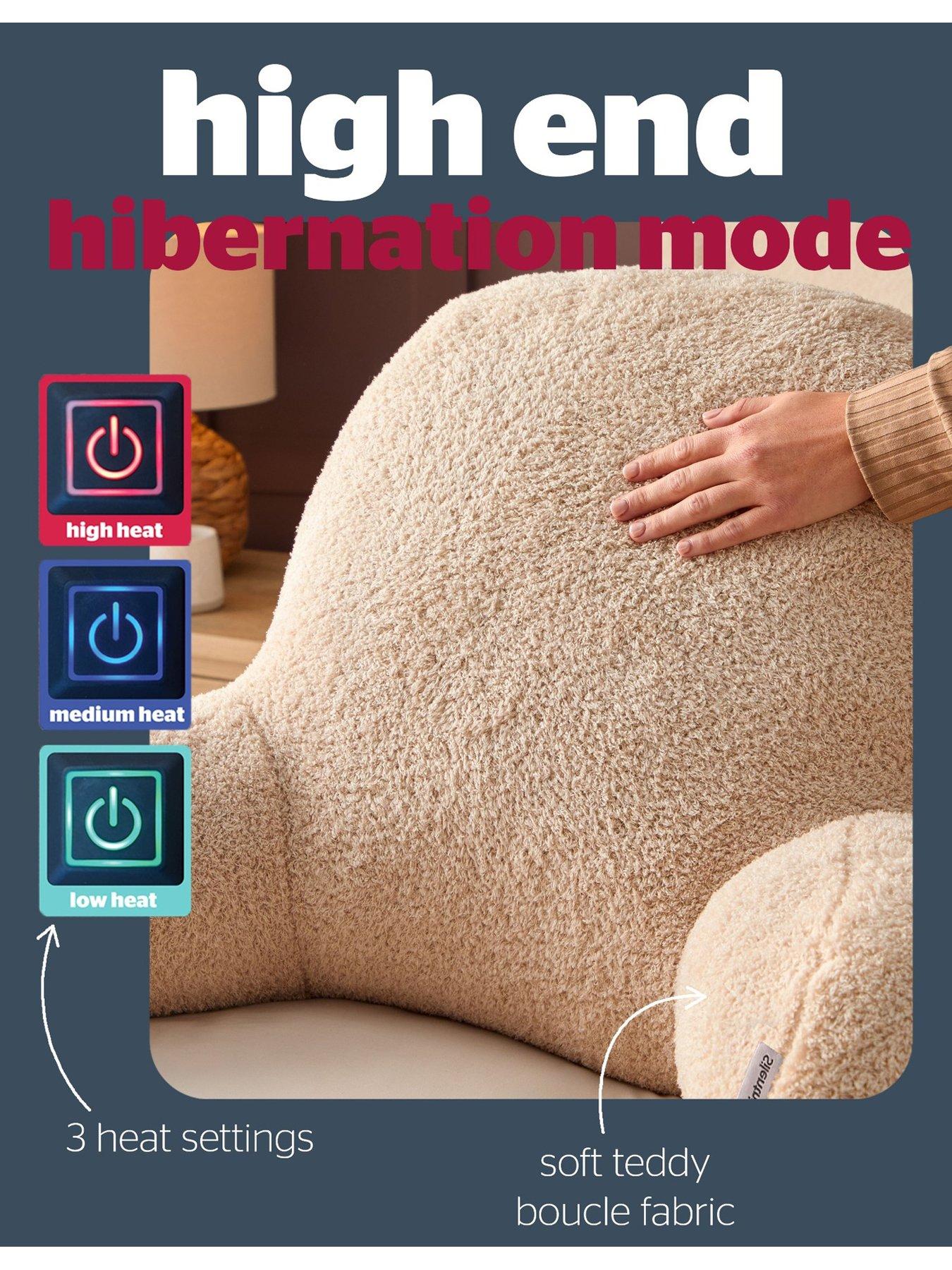 Image 4 of 7 of Silentnight Silentnight Usb Heated Cosy Cuddles Cushion - Natural