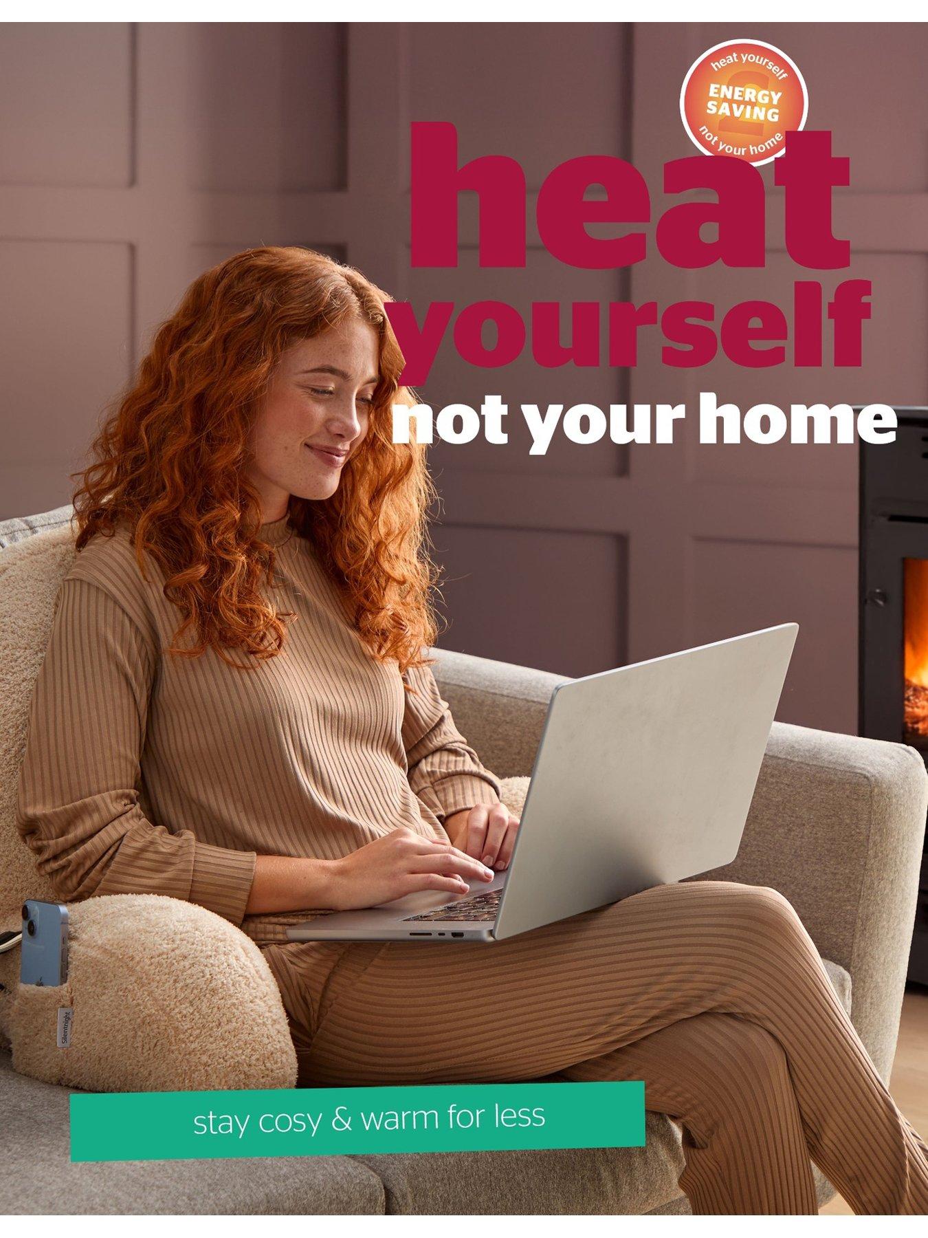 Image 5 of 7 of Silentnight Silentnight Usb Heated Cosy Cuddles Cushion - Natural