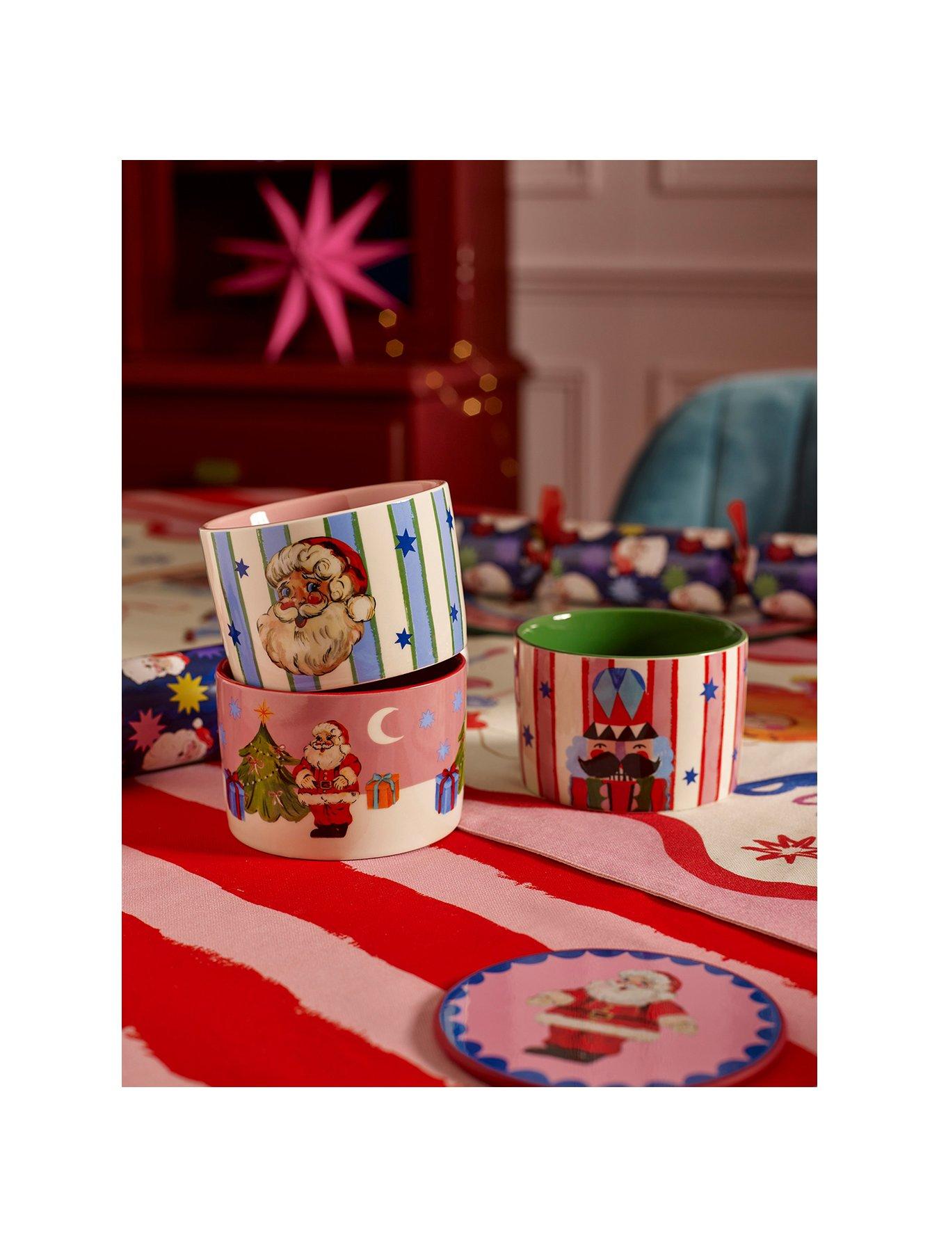 Image 2 of 7 of Eleanor Bowmer Merry Icons Nibble Bowls - Set Of 3