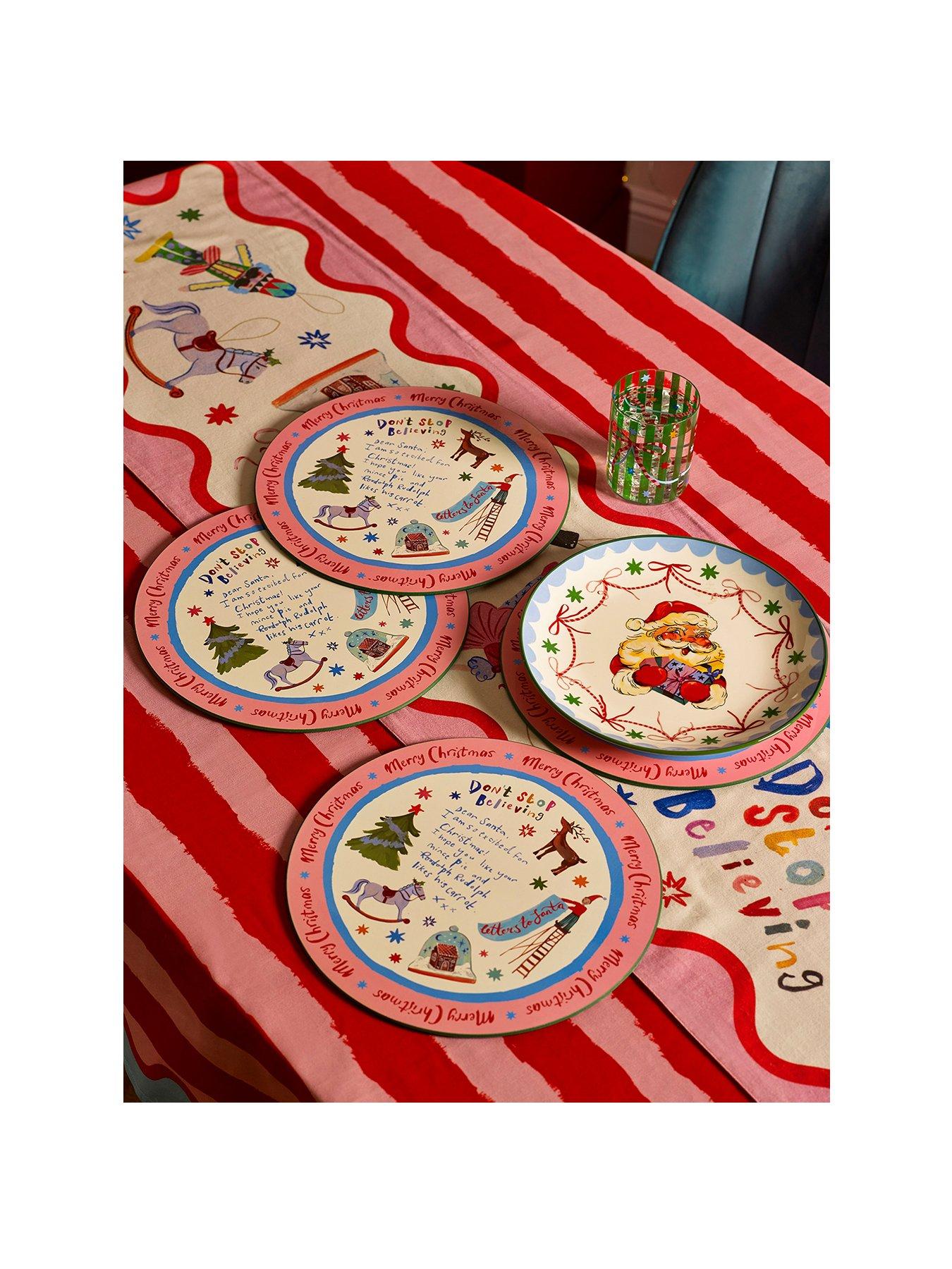 Image 2 of 4 of Eleanor Bowmer Dear Santa Table Runner