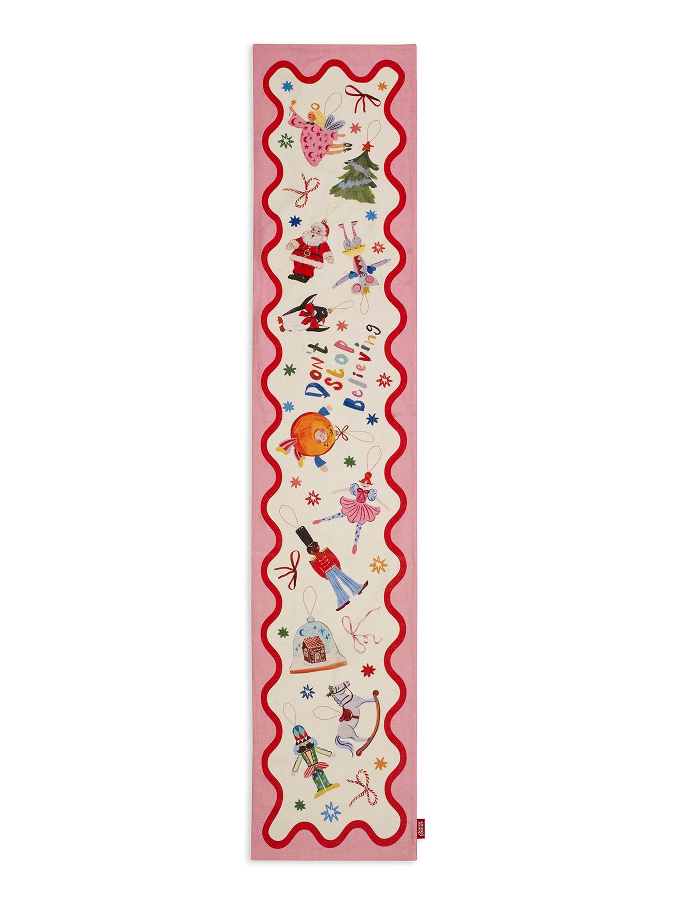 Image 3 of 4 of Eleanor Bowmer Dear Santa Table Runner