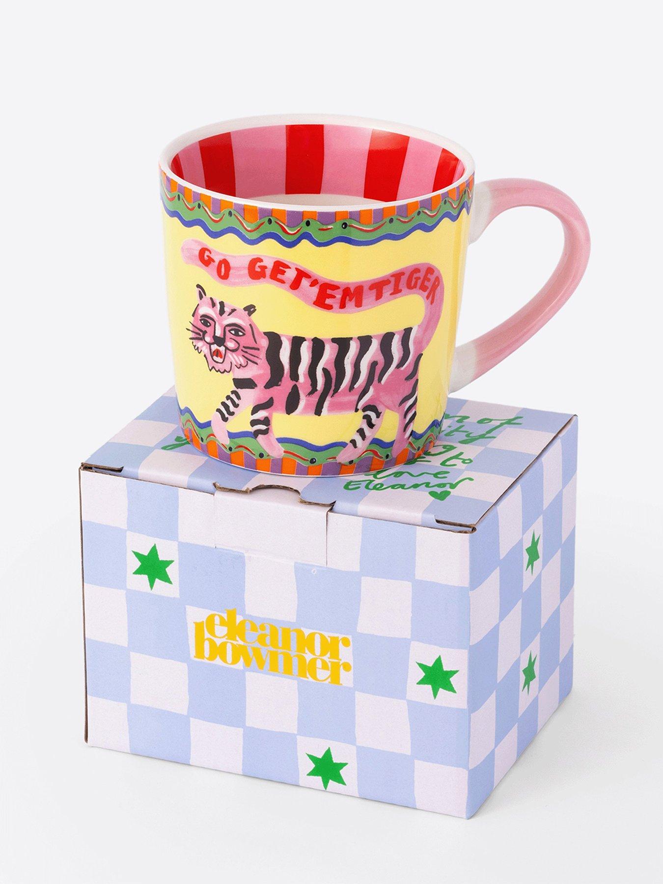 Image 6 of 7 of Eleanor Bowmer Go Get Em Tiger A5 Spiral Notebook &amp; Mug Set