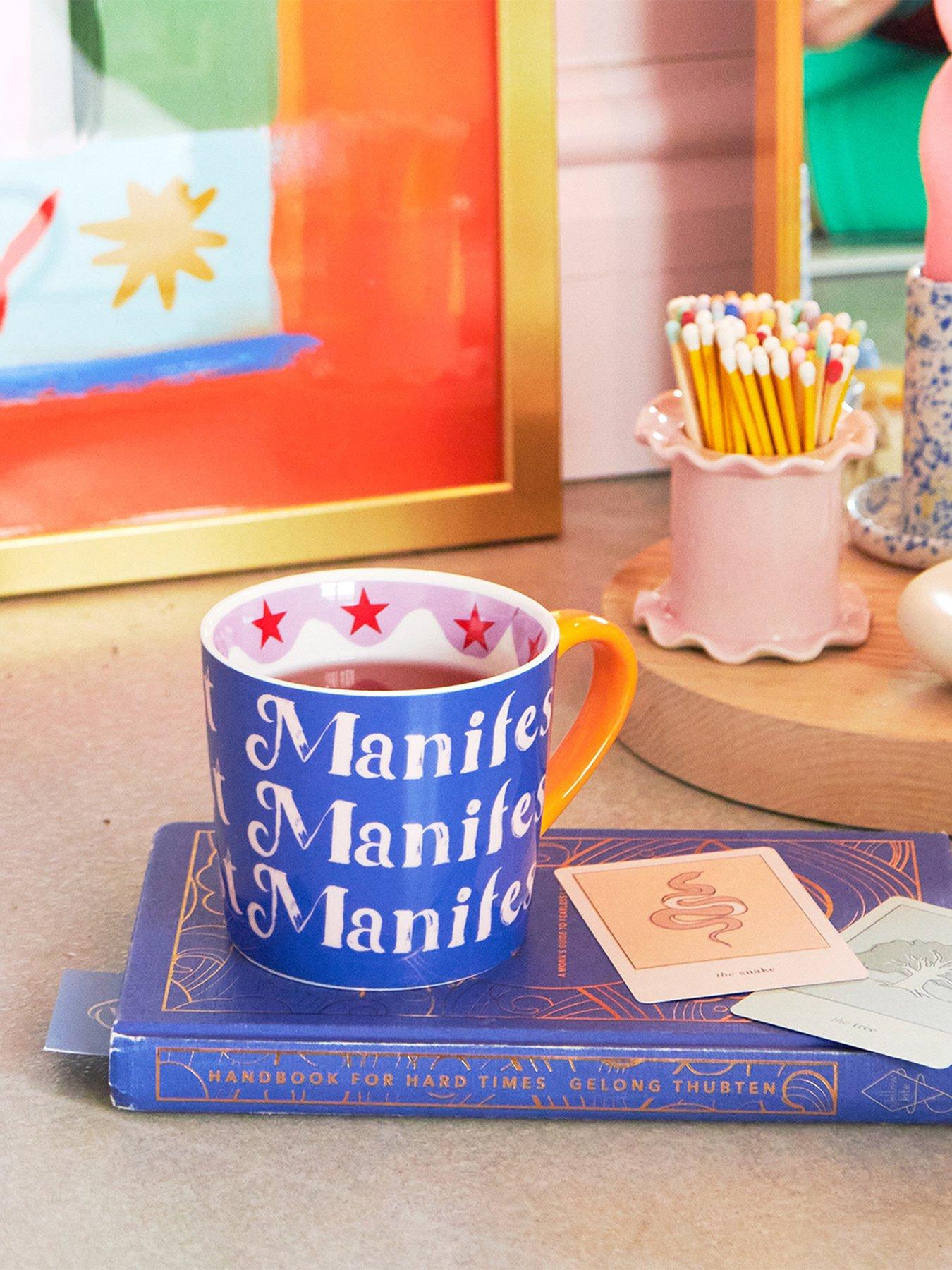 Image 3 of 6 of Eleanor Bowmer Daily Reminders &amp; Manifest Manifest Manifest Mug Set