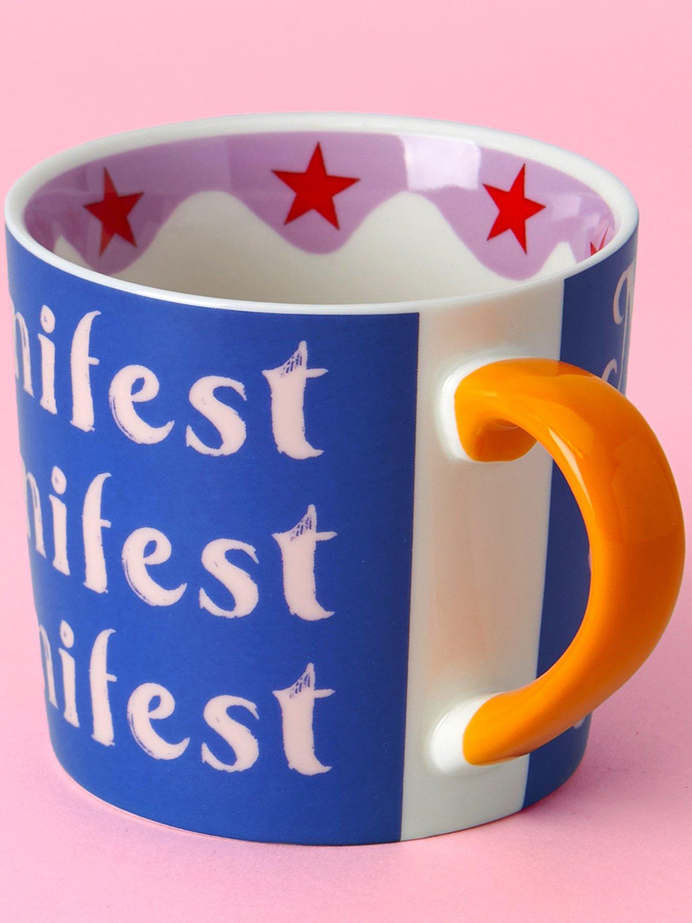 Image 4 of 6 of Eleanor Bowmer Daily Reminders &amp; Manifest Manifest Manifest Mug Set