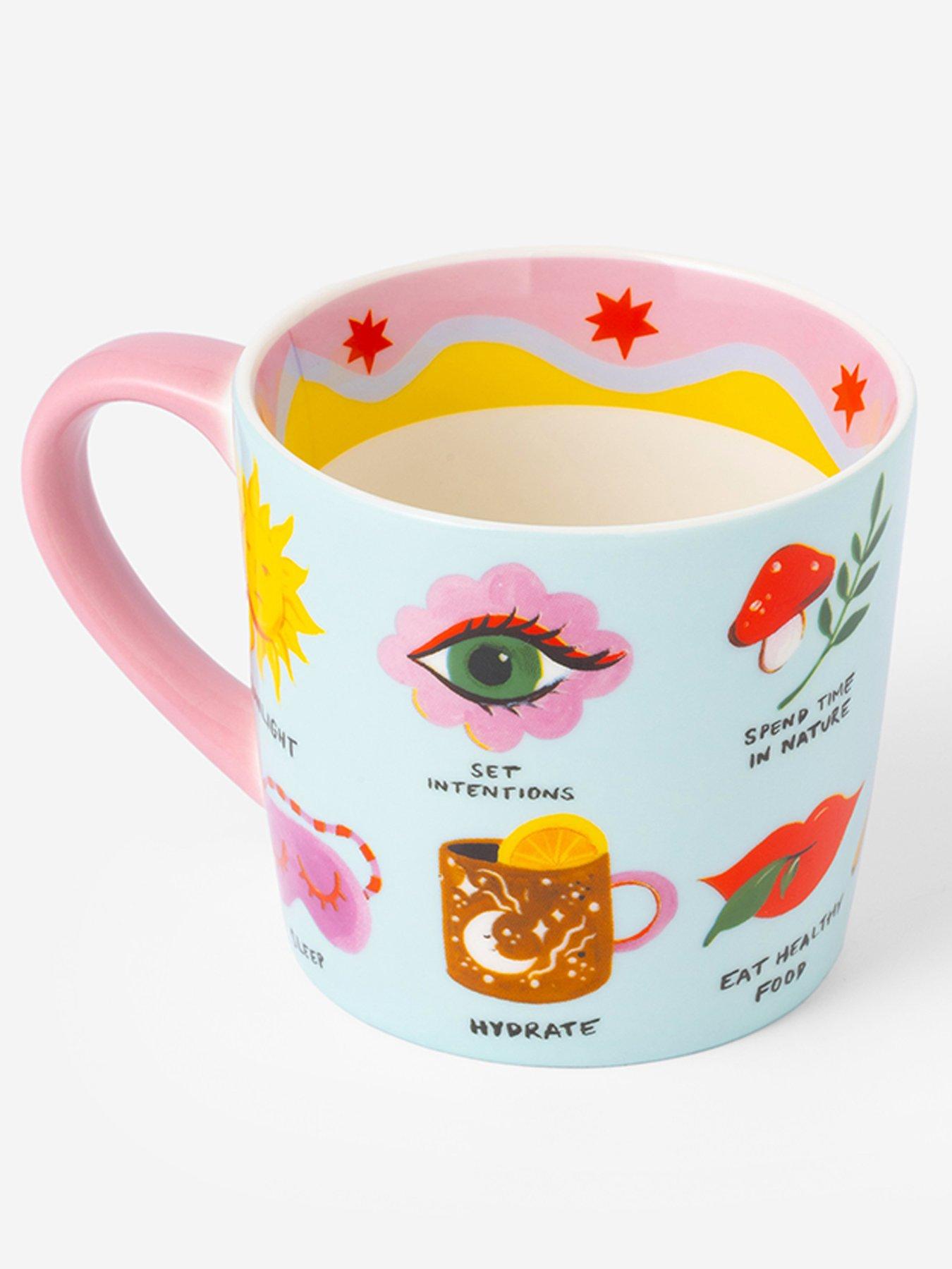 Image 5 of 6 of Eleanor Bowmer Daily Reminders &amp; Manifest Manifest Manifest Mug Set