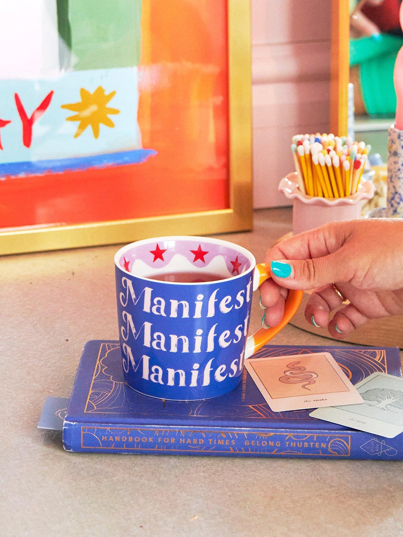 Image 6 of 6 of Eleanor Bowmer Daily Reminders &amp; Manifest Manifest Manifest Mug Set