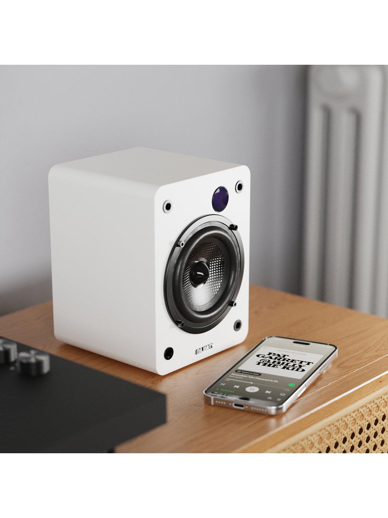 Image 4 of 5 of Majority D50X BOOKSHELF SPEAKERS - WHITE