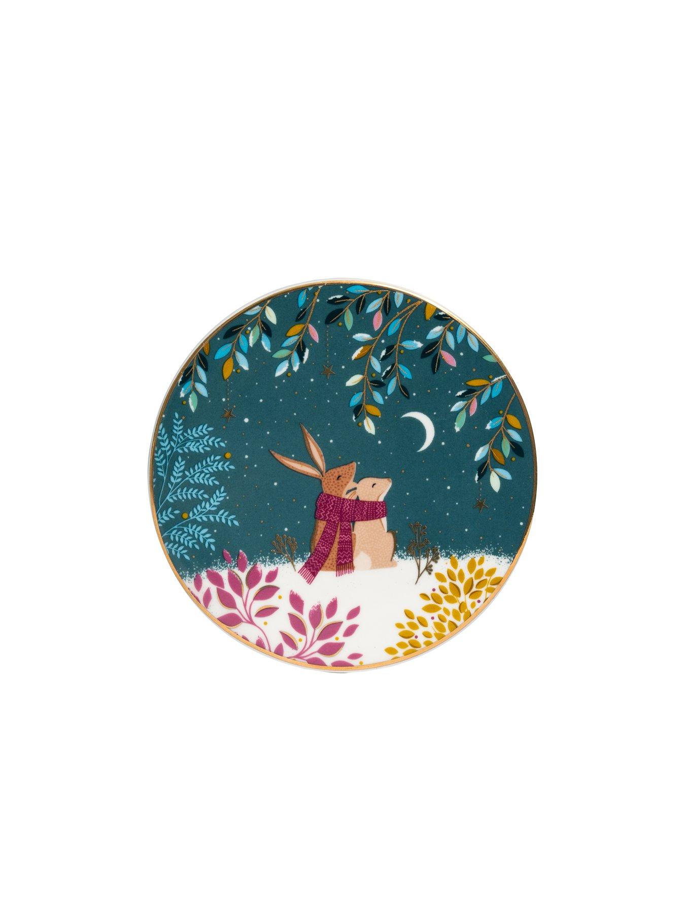 Image 5 of 7 of Sara Miller Woodland Tales Mug and Coaster Gift Set