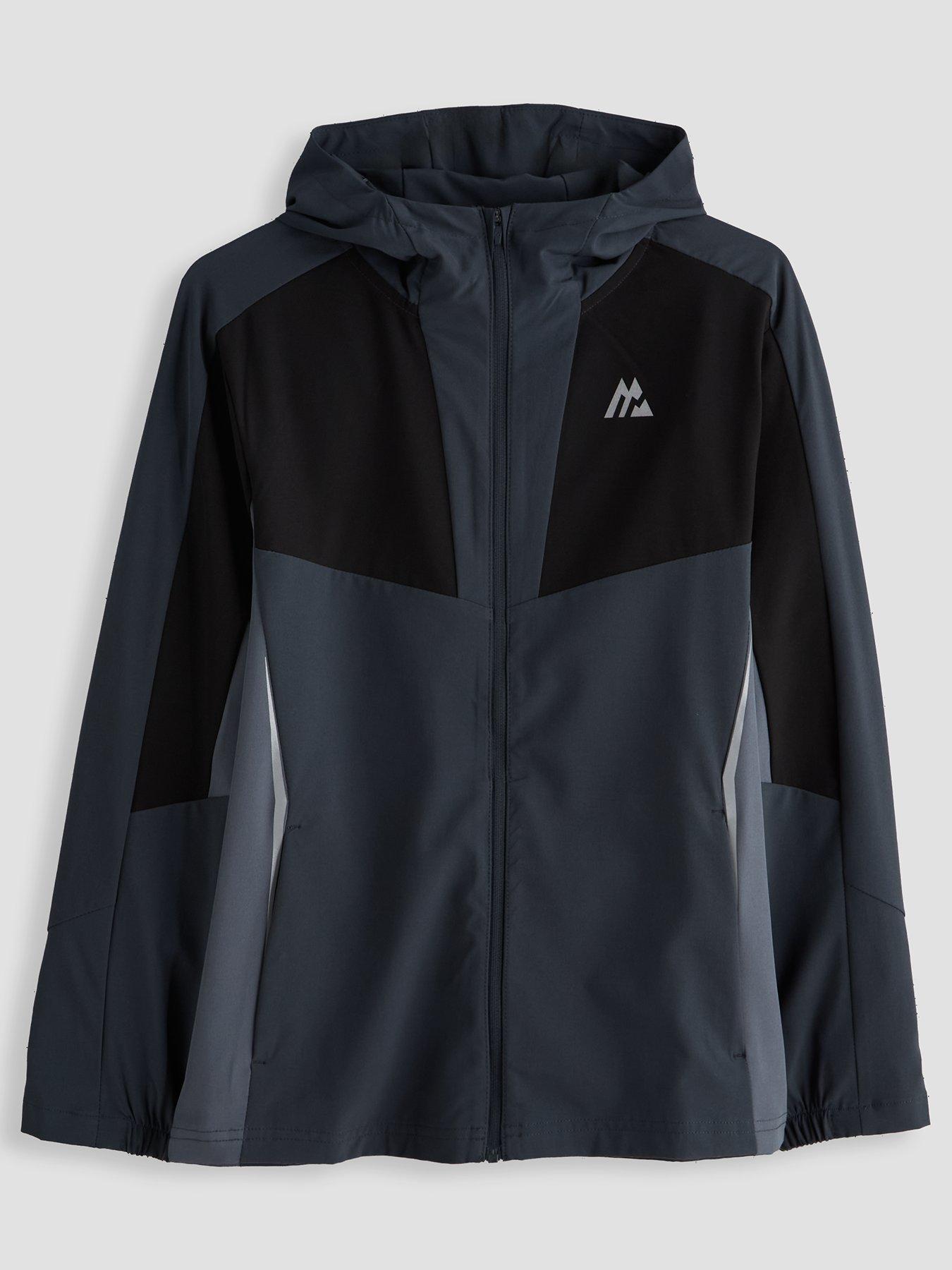 Image 1 of 5 of Montirex Boys Altrus Hooded Zip Through Jacket - Black