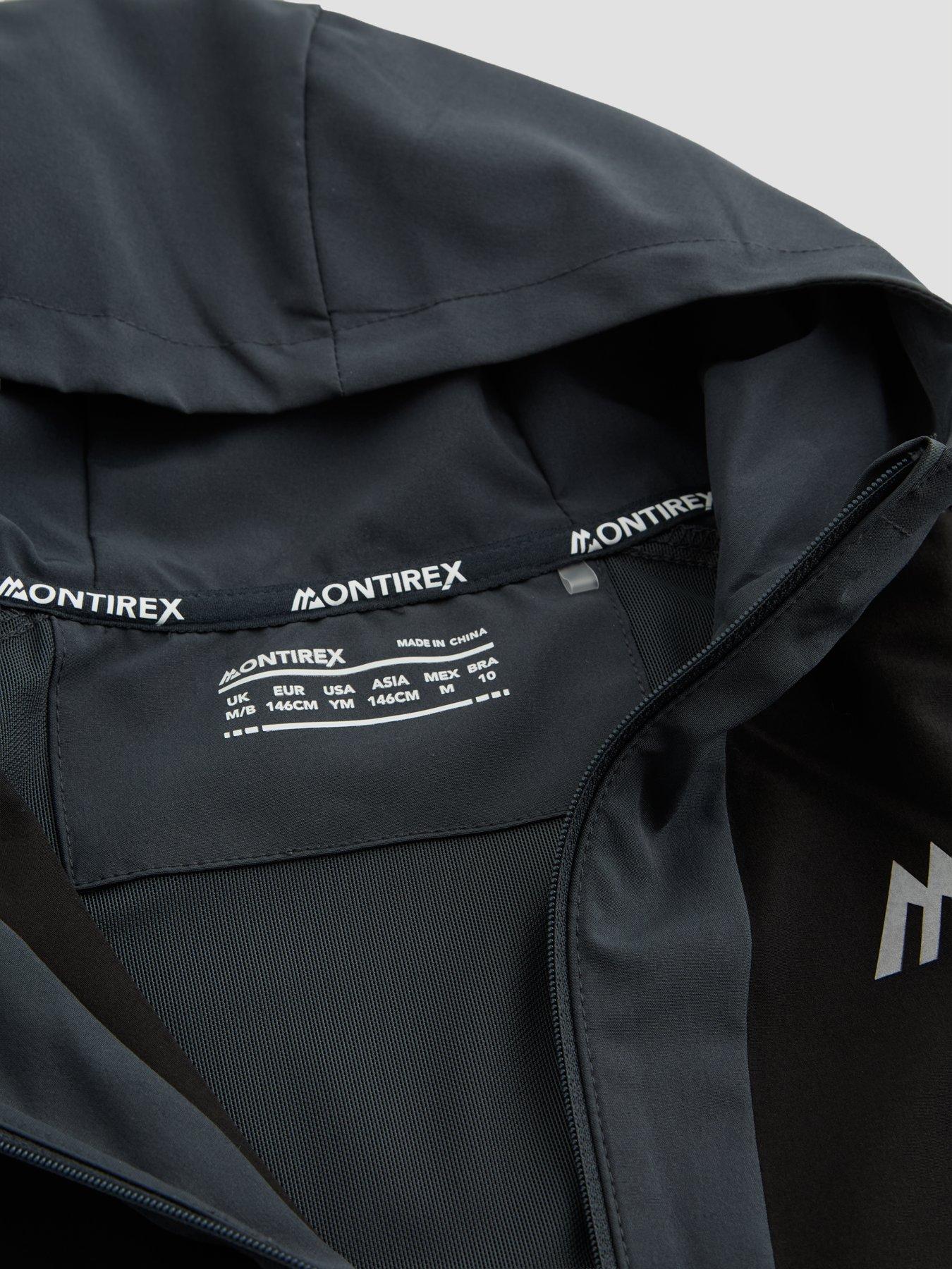 Image 3 of 5 of Montirex Boys Altrus Hooded Zip Through Jacket - Black