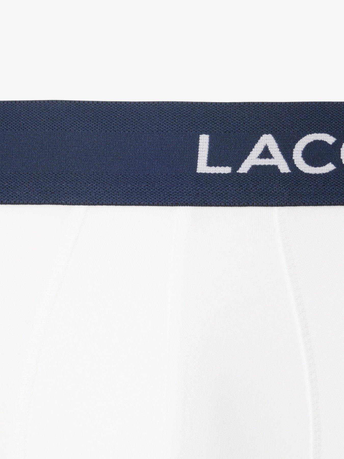 Image 2 of 3 of Lacoste 5 Pack Stretch Cotton Trunks